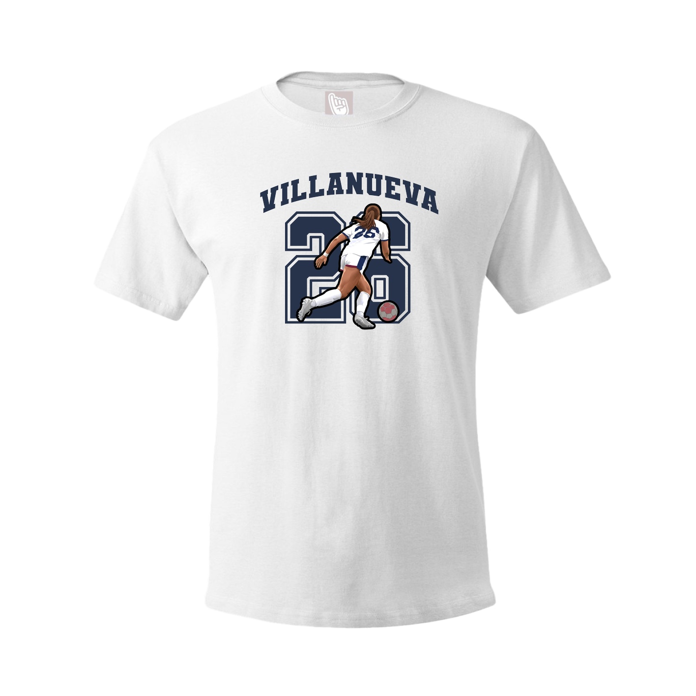 Tee — Number in White