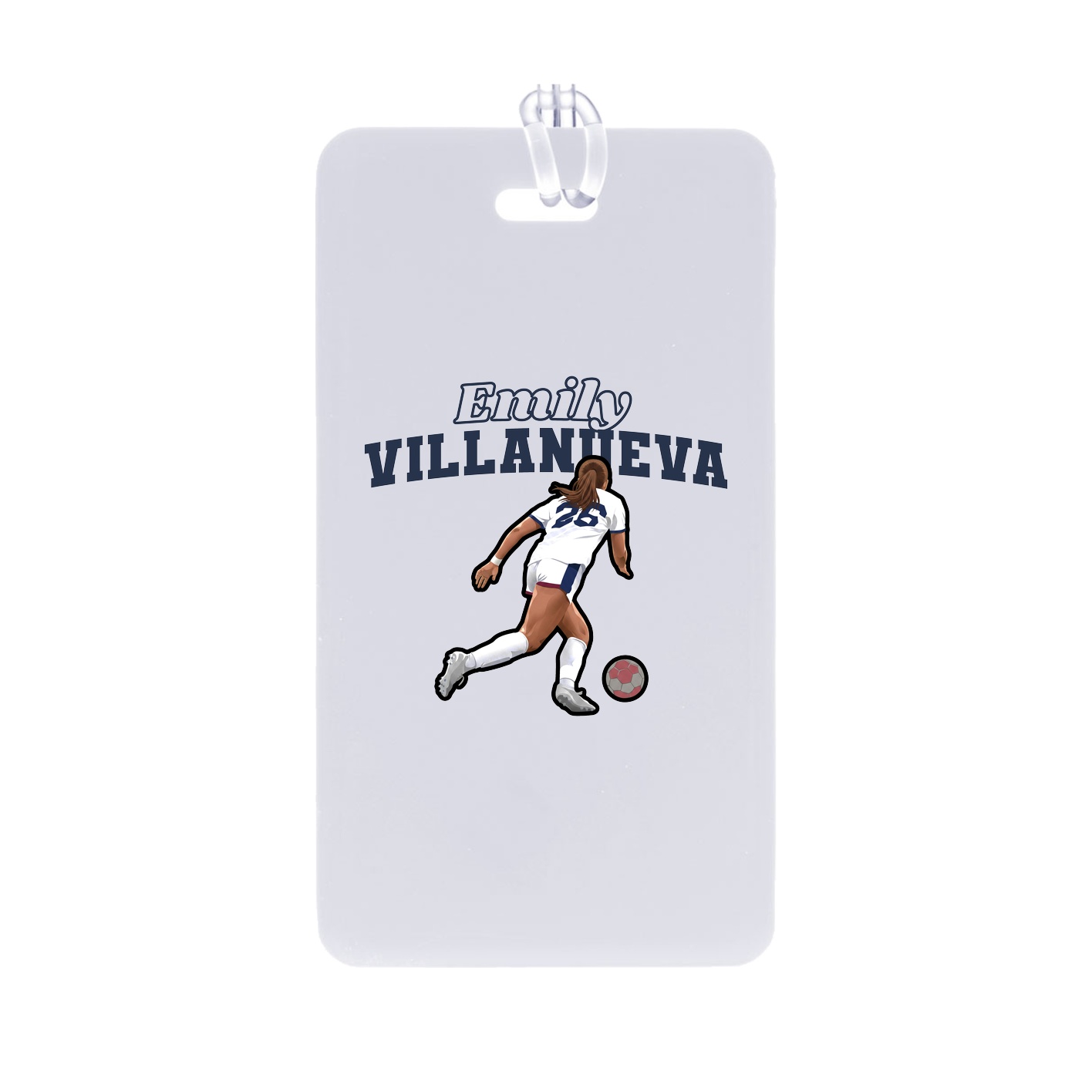 Bag Tag — Name Arch in Classic