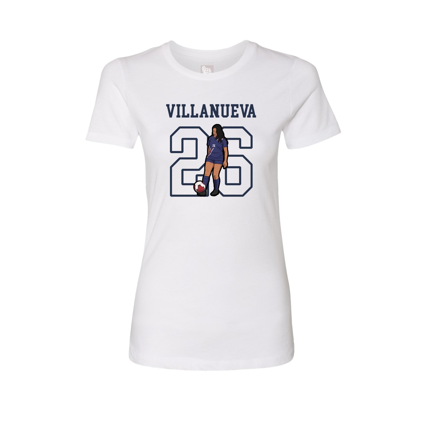 Fitted Women's Tee — Shirsey in White