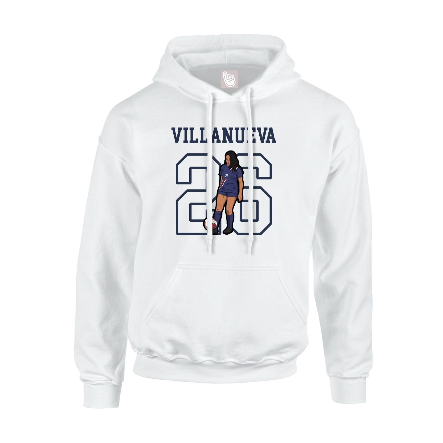 Youth Hoodie — Shirsey in White