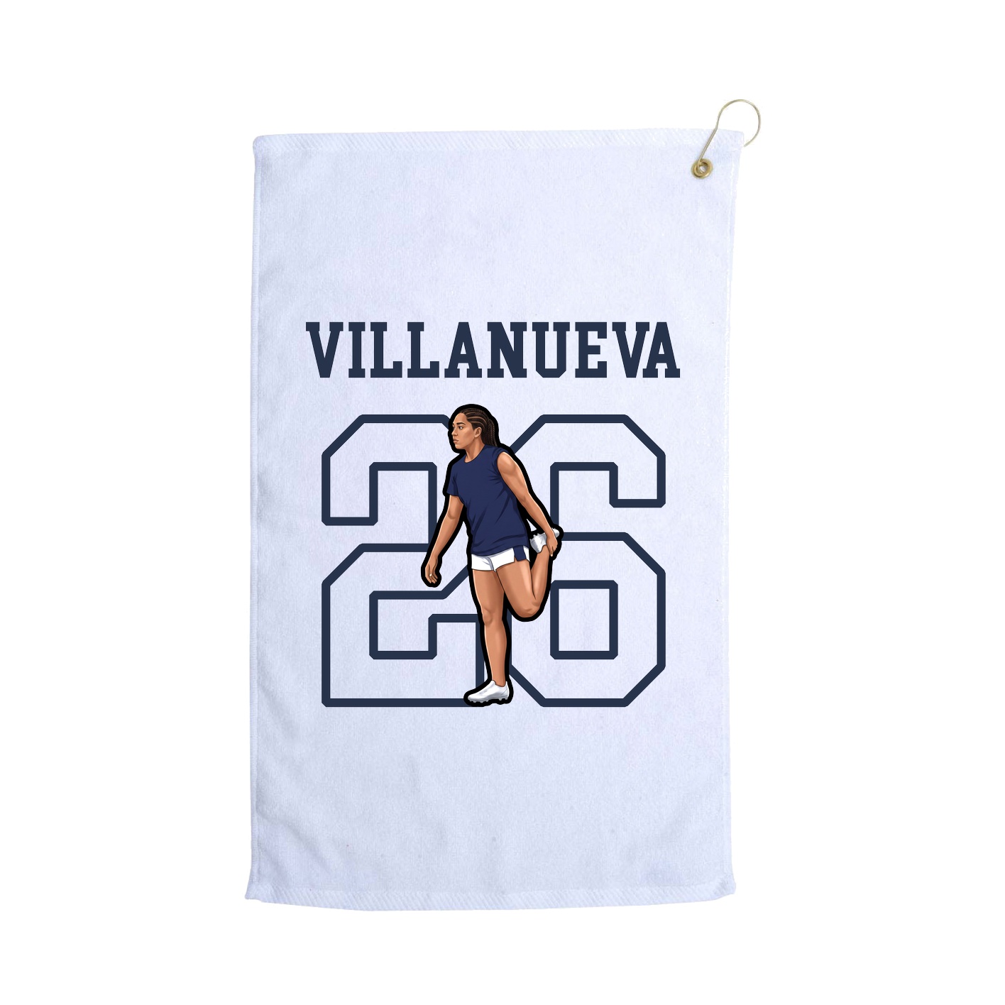 Golf Towel — Shirsey in White