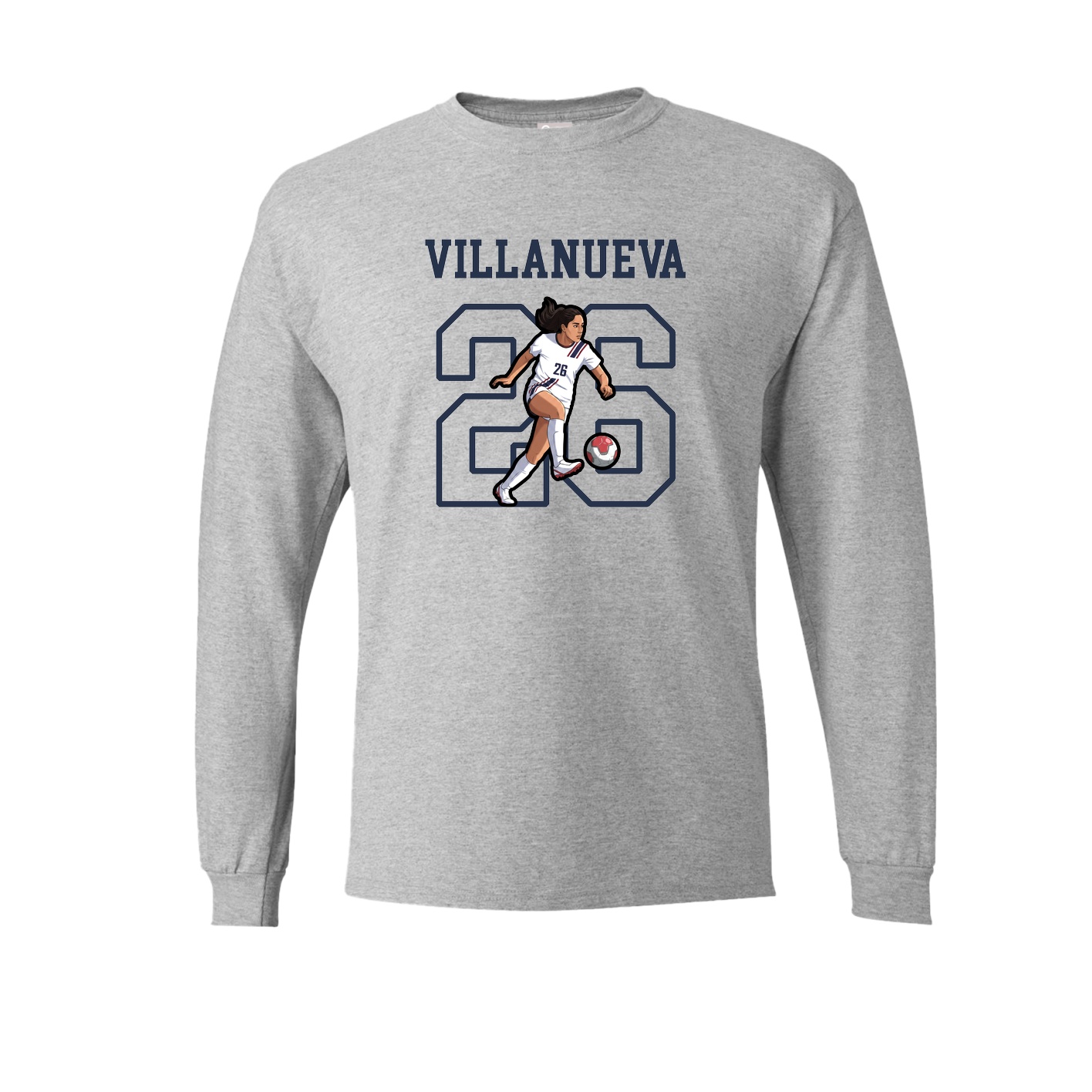 Long Sleeve Tee — Shirsey in Grey