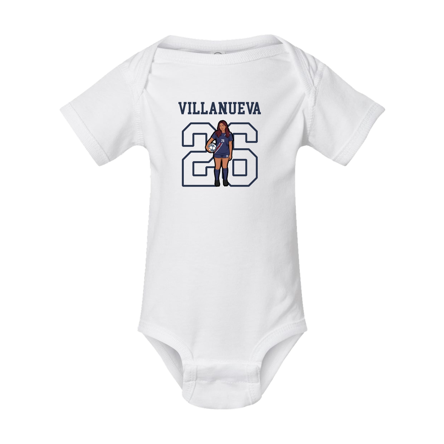 Baby Onesie — Shirsey in White
