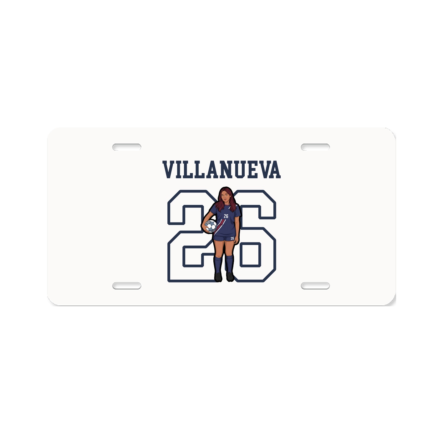 License Plate — Shirsey in Classic