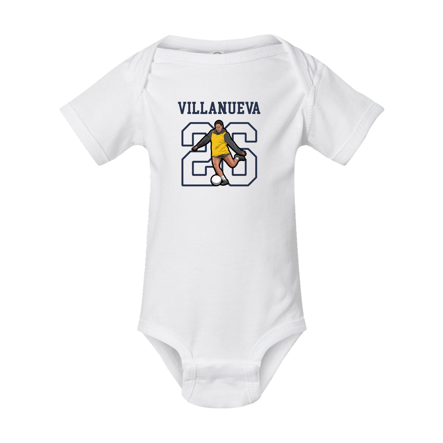 Baby Onesie — Shirsey in White