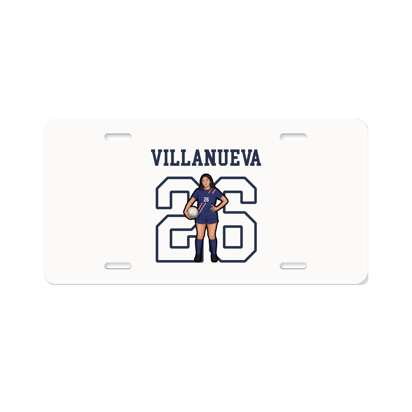 License Plate — Shirsey in Classic