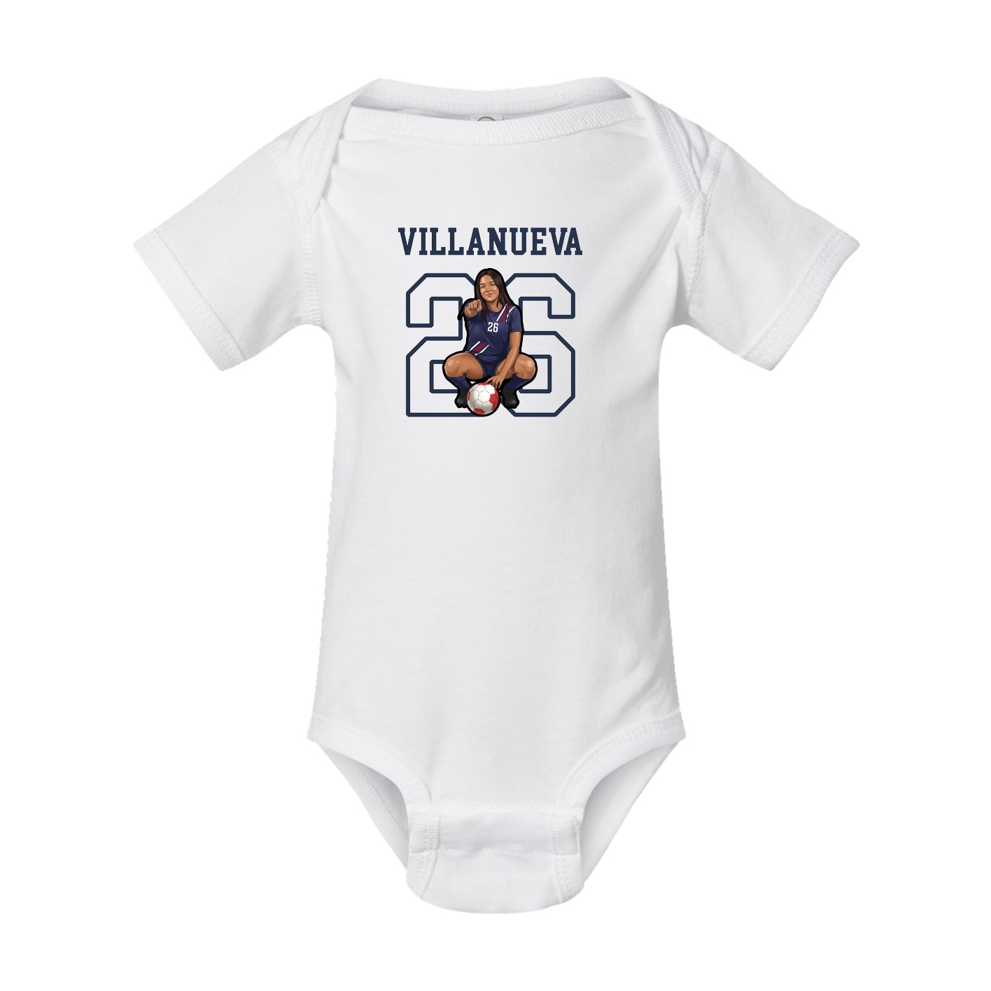 Baby Onesie — Shirsey in White
