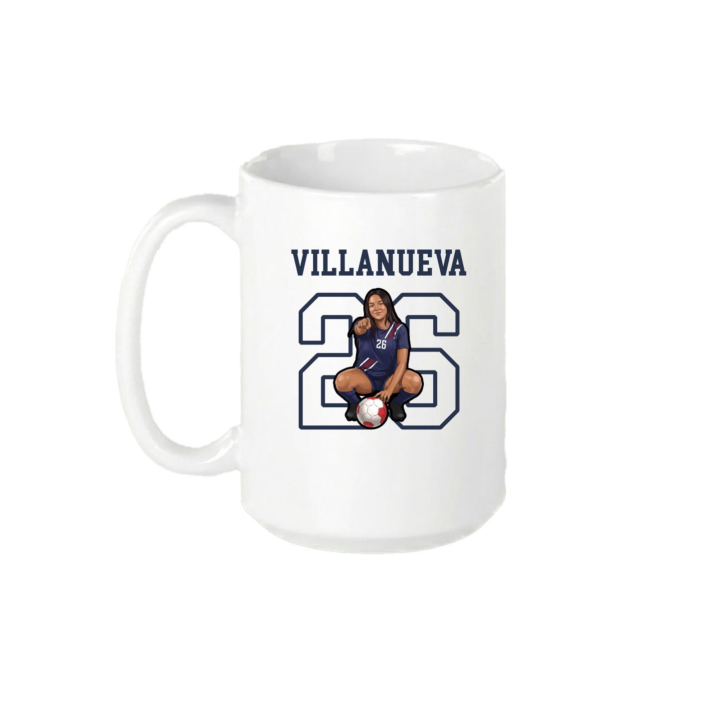 15oz Coffee Mug — Shirsey in White