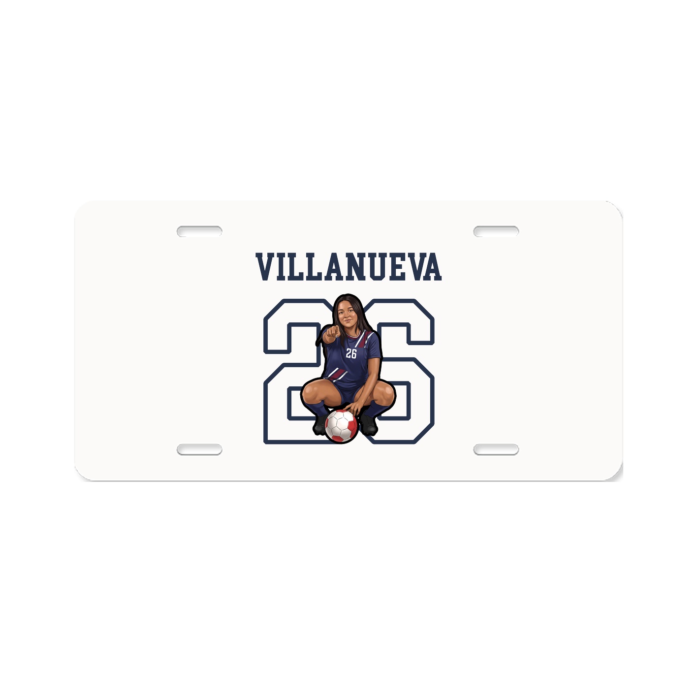License Plate — Shirsey in Classic