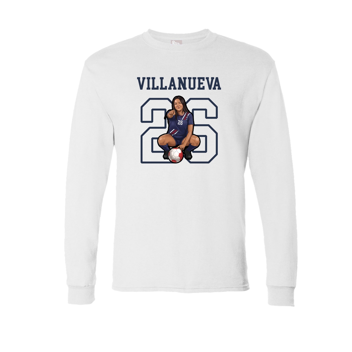 Long Sleeve Tee — Shirsey in White