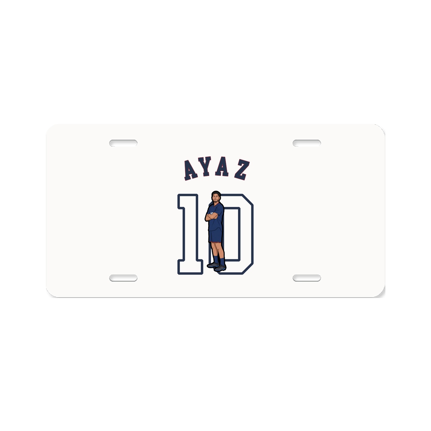 License Plate — Shirsey Arch in Classic