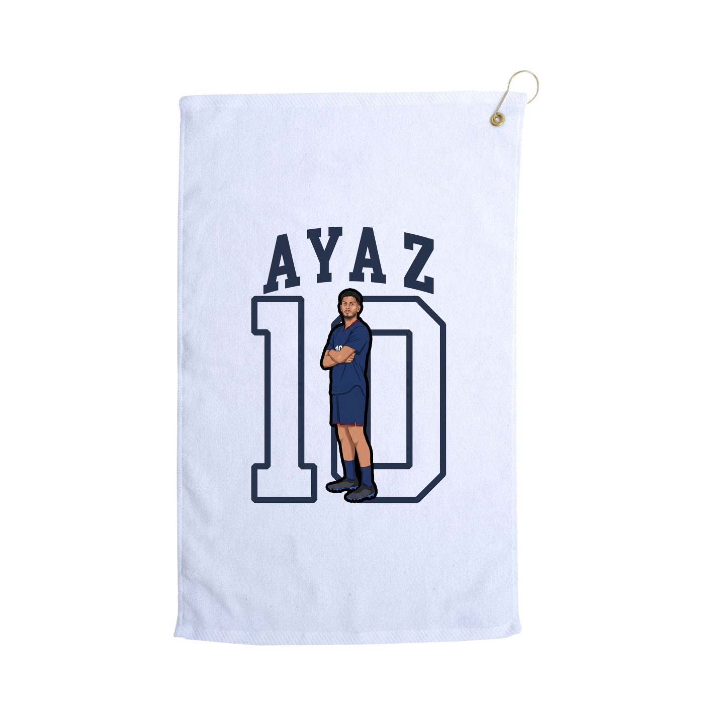 Golf Towel — Shirsey in White