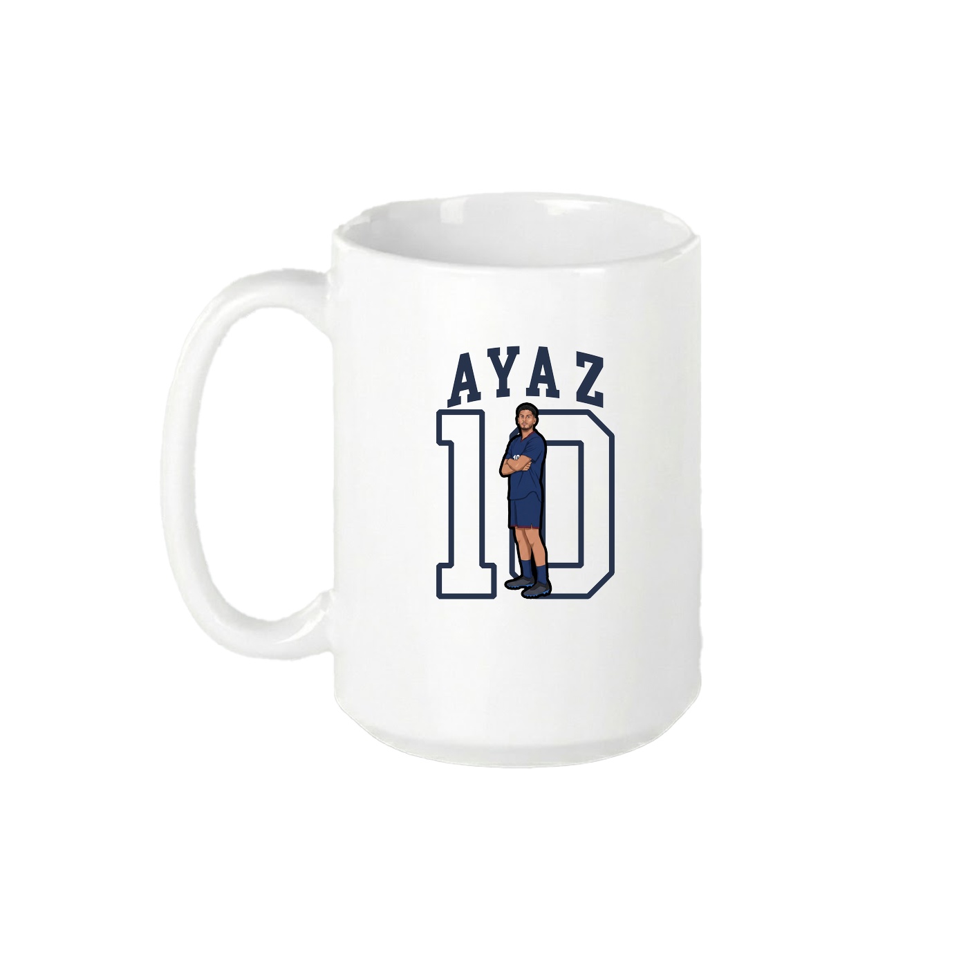 15oz Coffee Mug — Shirsey in White