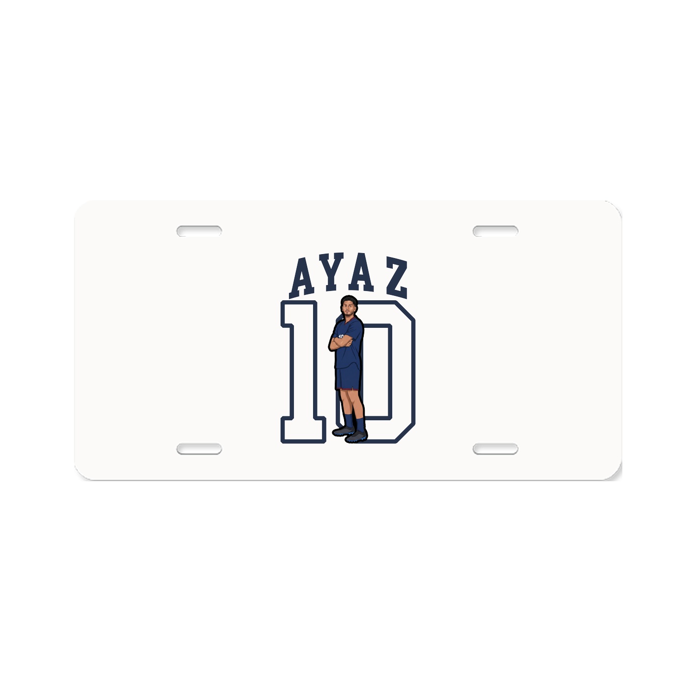License Plate — Shirsey in Classic