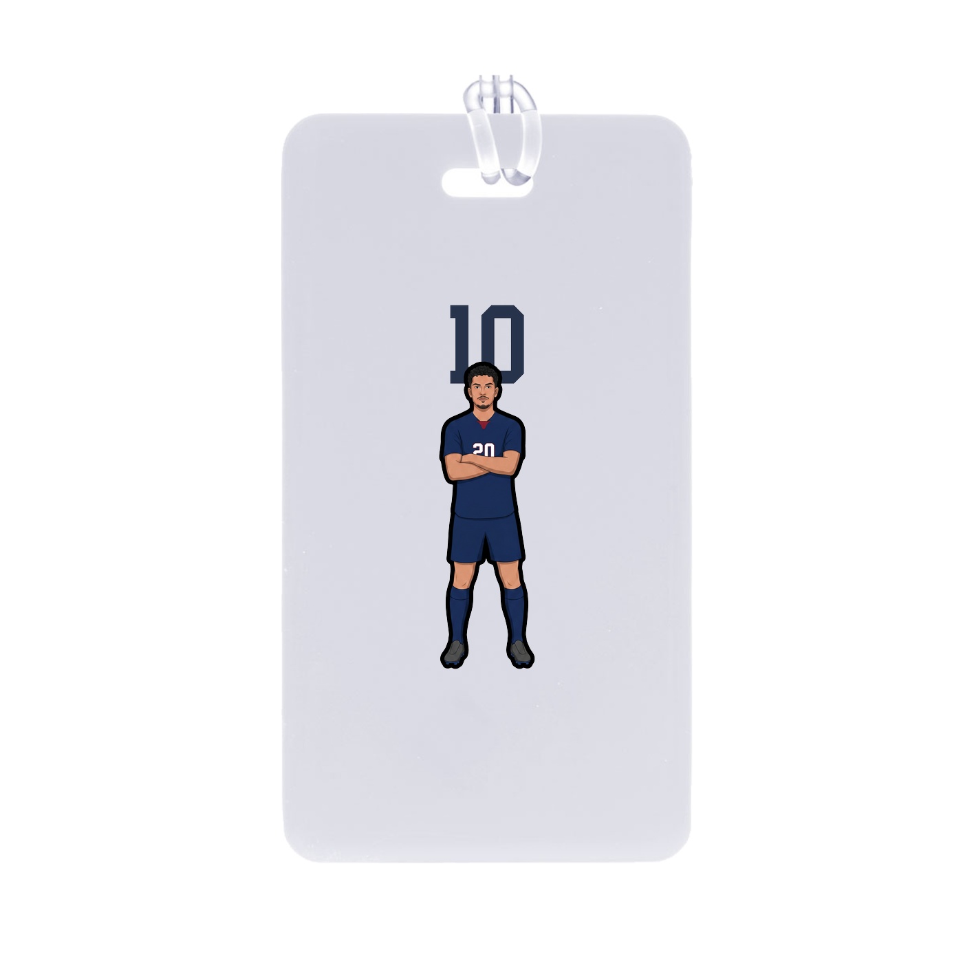 Bag Tag — Number Top in Classic