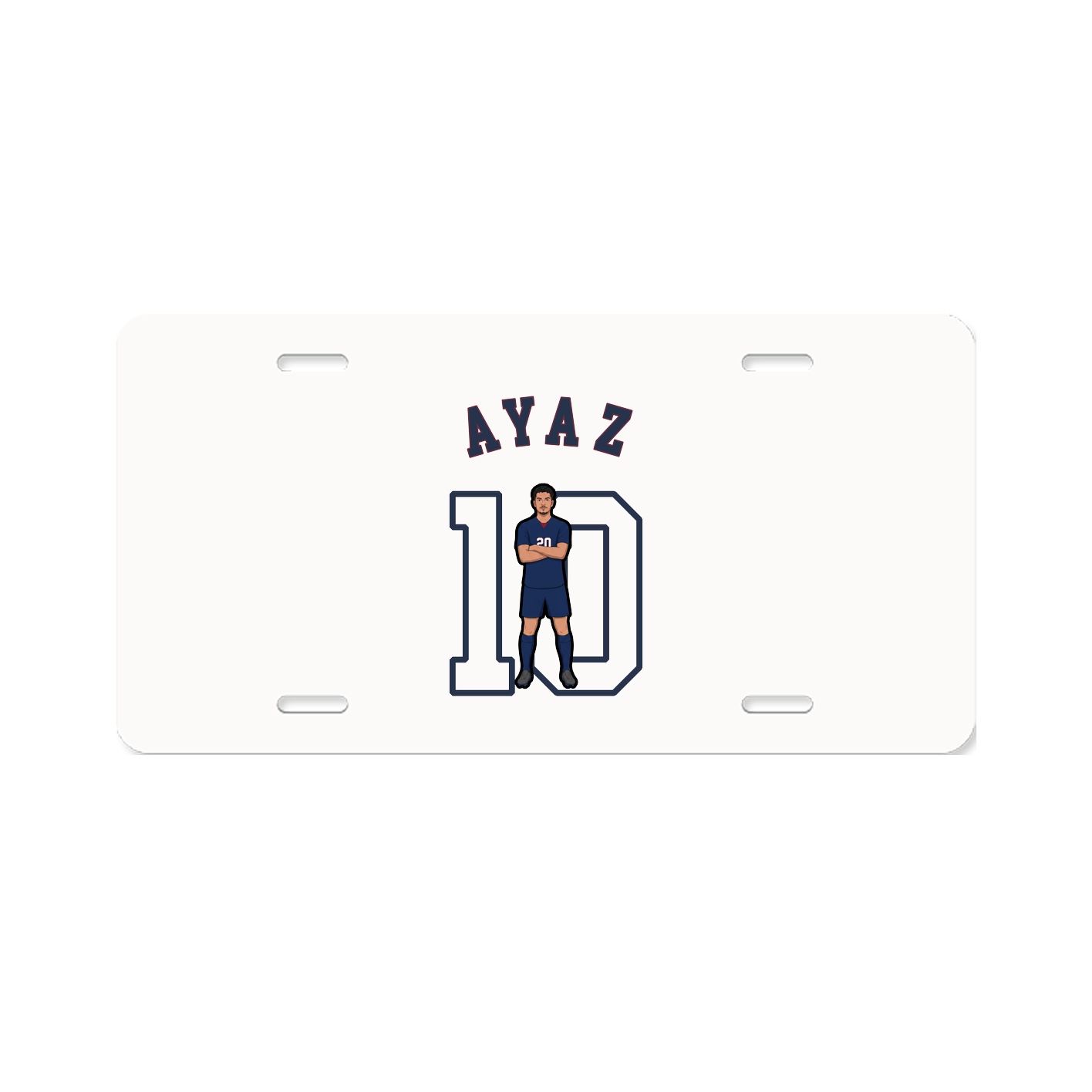 License Plate — Shirsey Arch in Classic