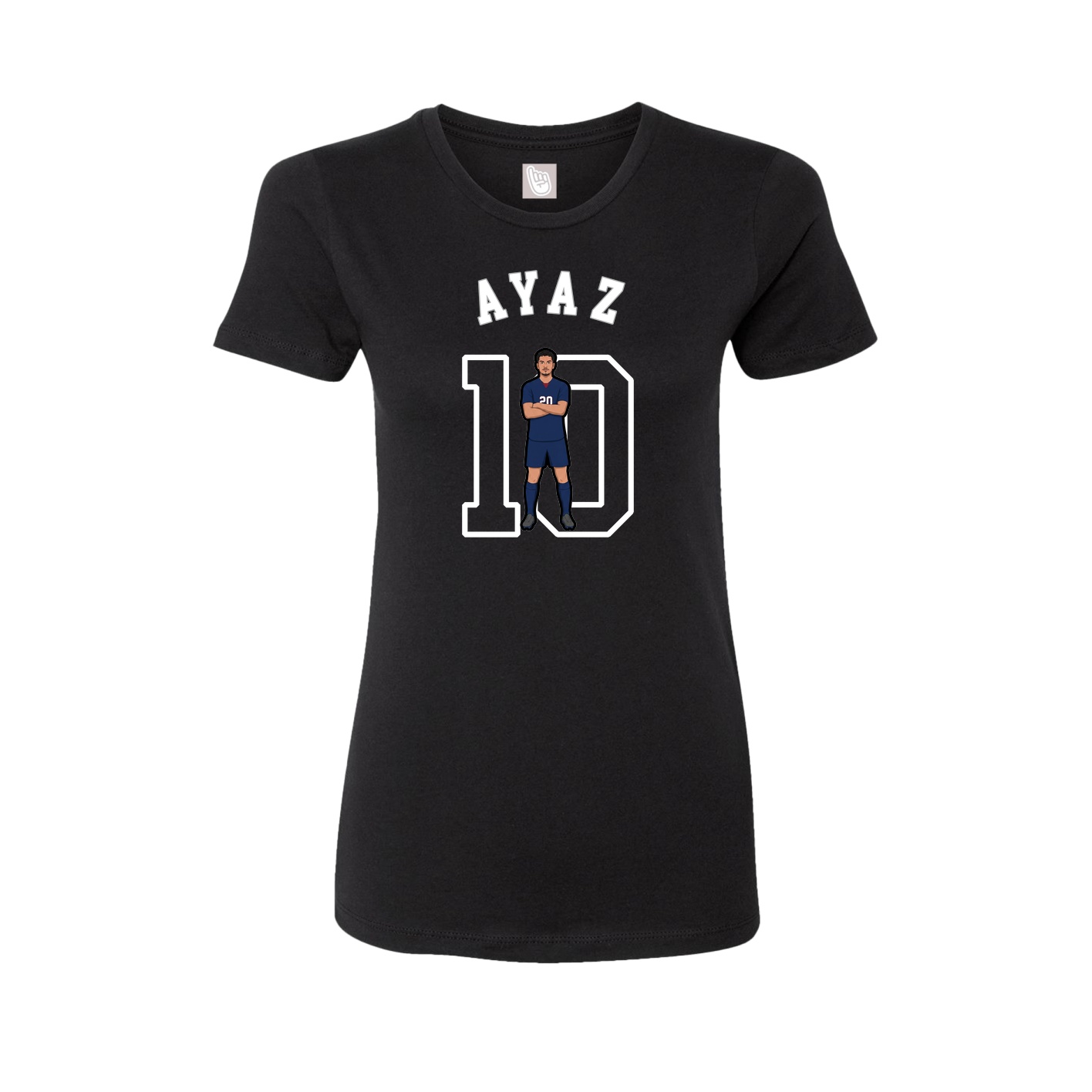 Womens Tee — Shirsey Arch in Black