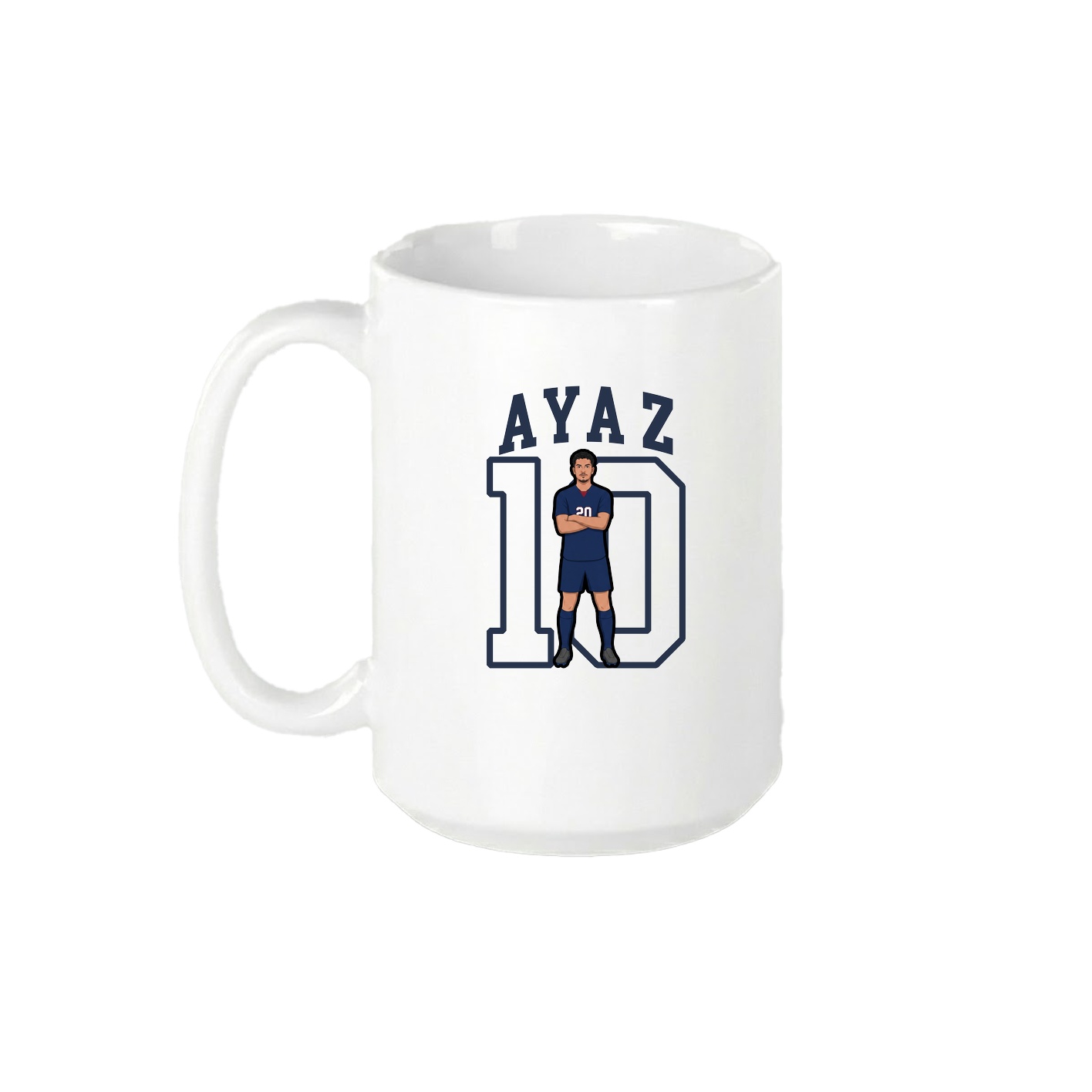 15oz Coffee Mug — Shirsey in White