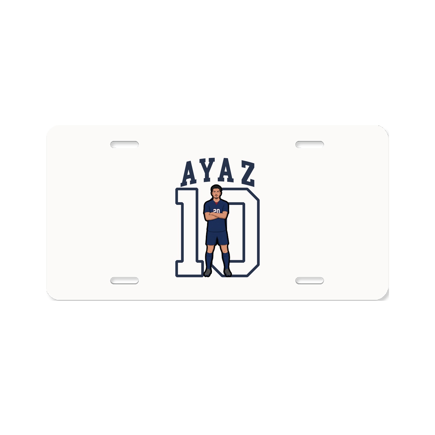 License Plate — Shirsey in Classic