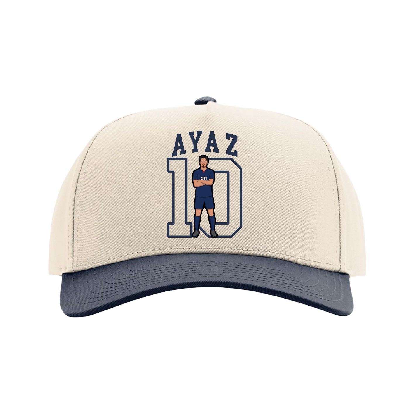 Full Fabric Five-Panel Champ Cap