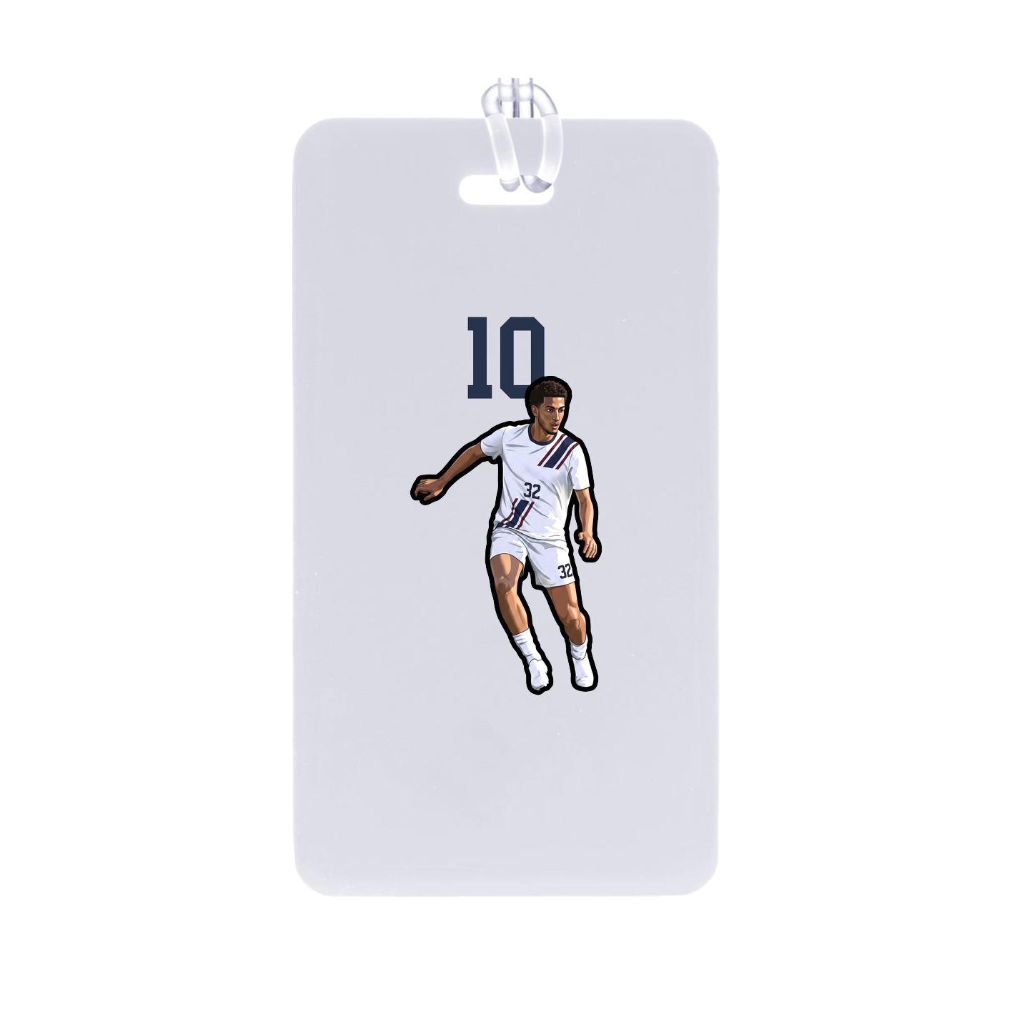 Bag Tag — Number Top in Classic