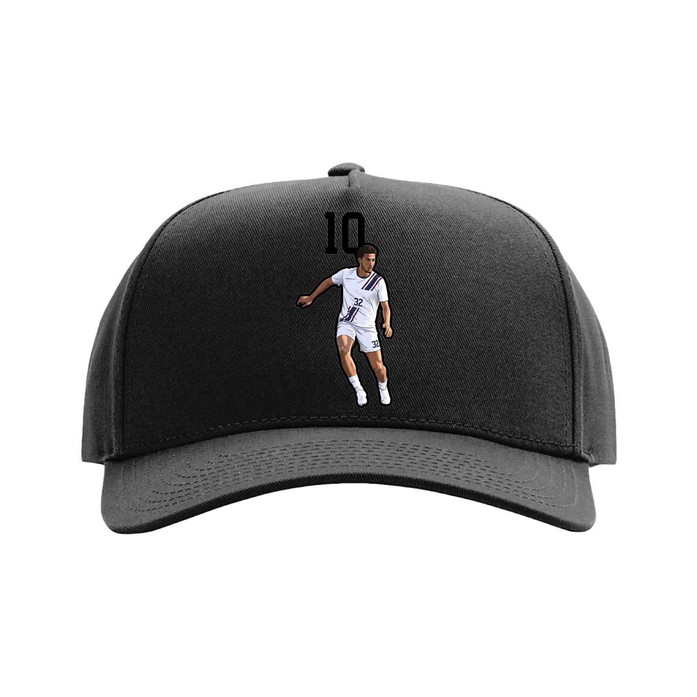 Full Fabric Five-Panel Champ Cap