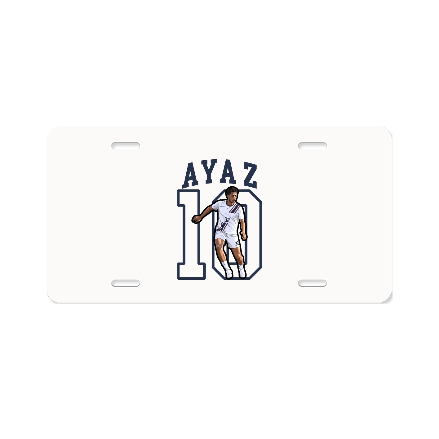 Aluminum License Plate