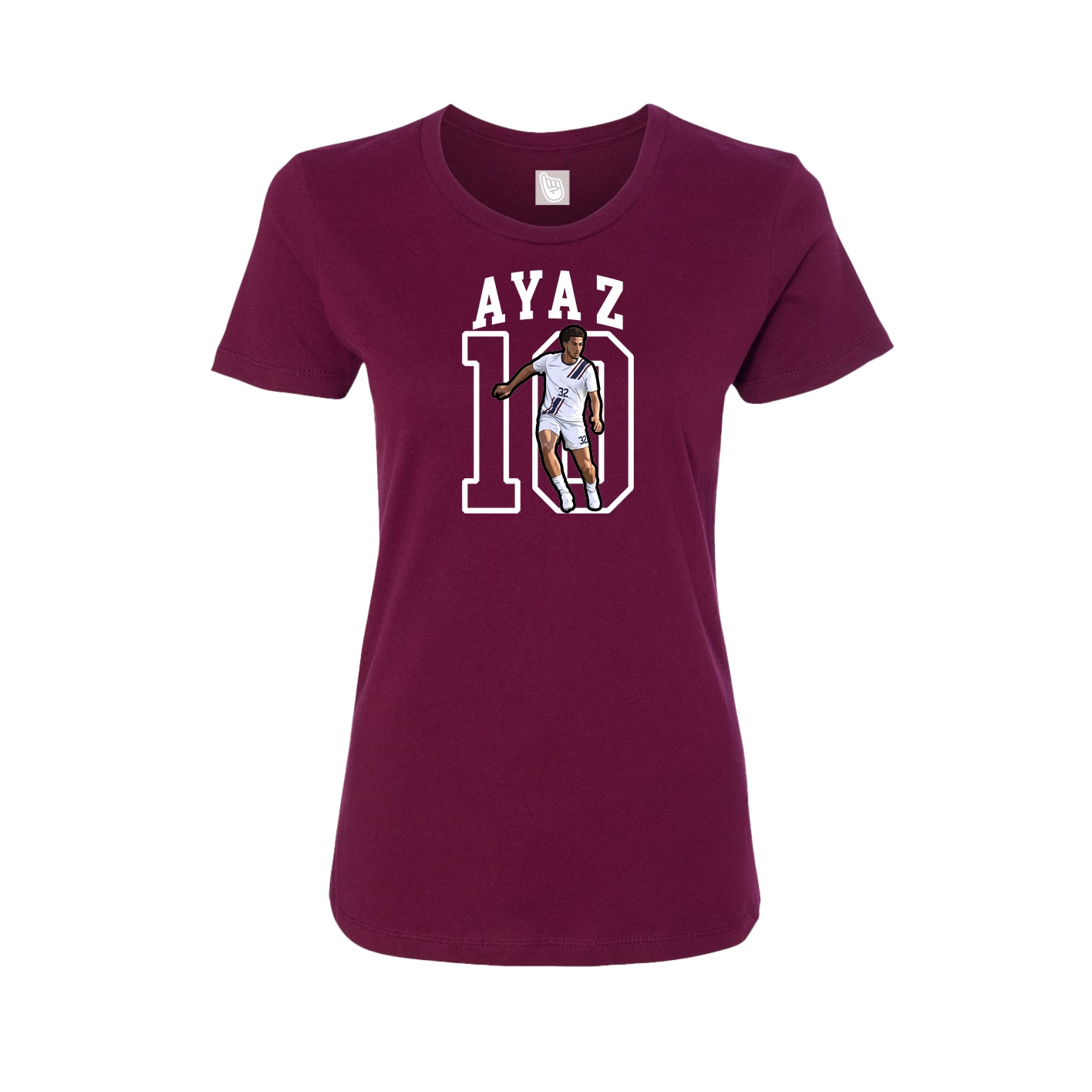 Womens Tee — Shirsey in Maroon