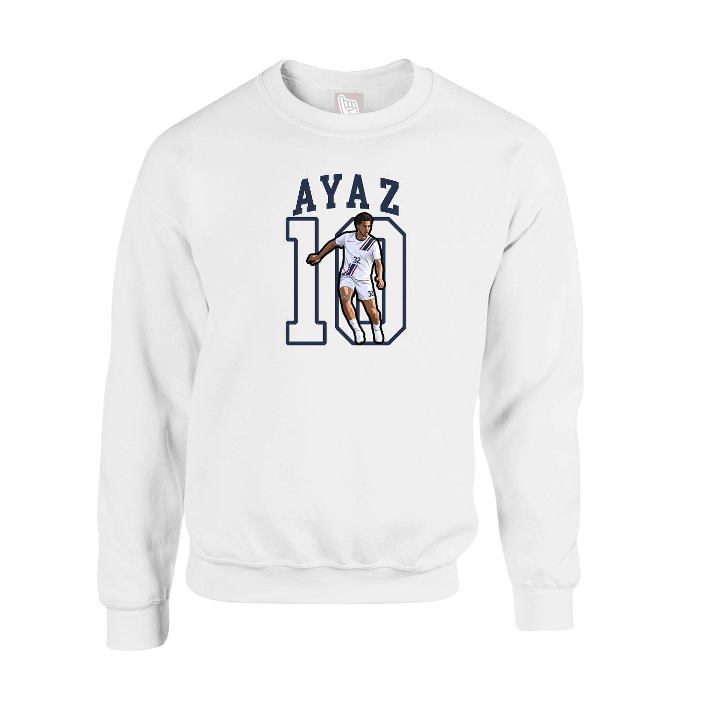 Fleece Crew — Shirsey in White