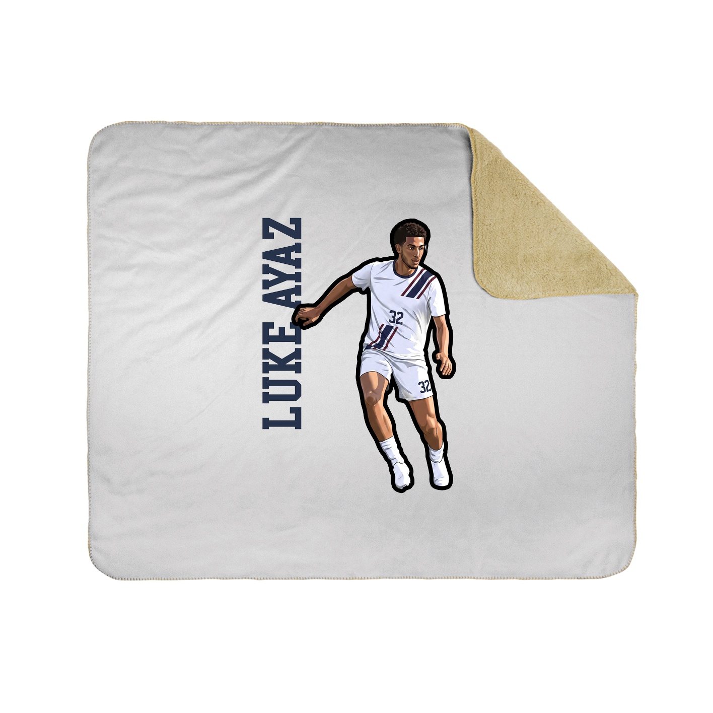 50x60 Sherpa Lined Throw Blanket