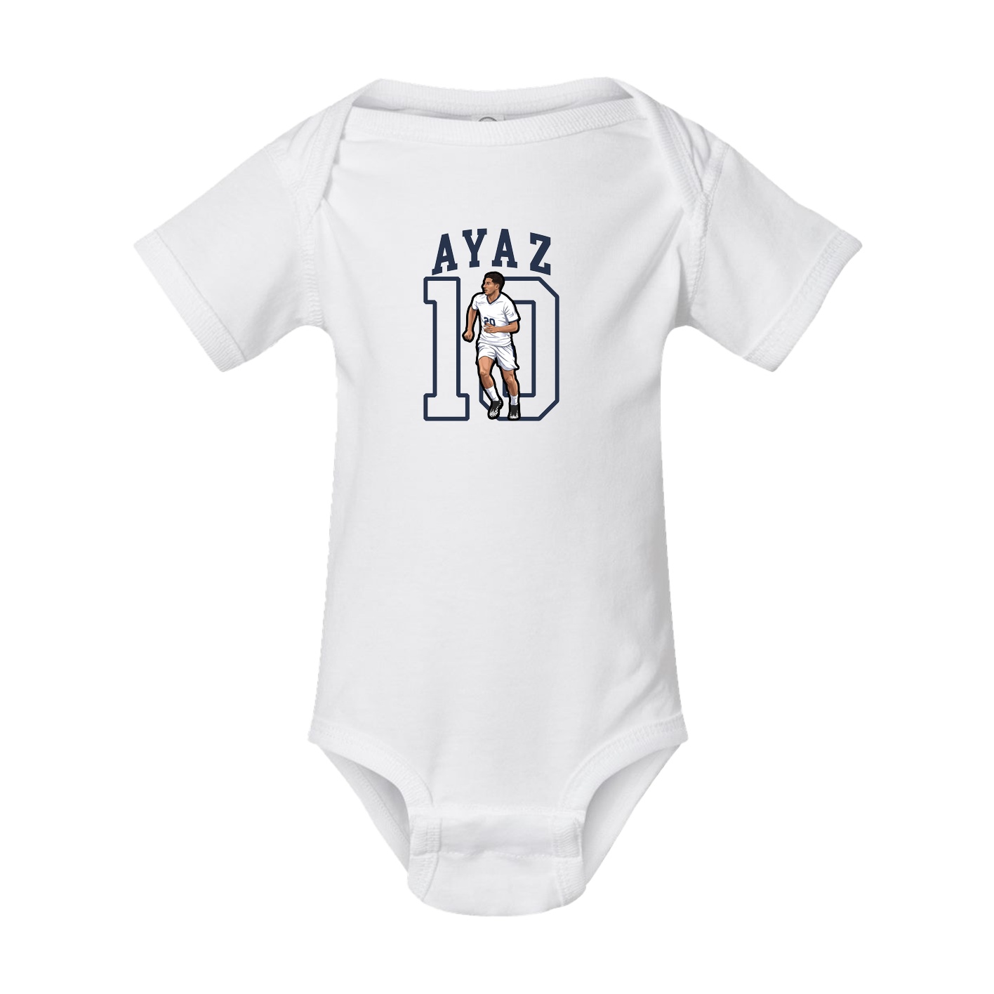 Baby Onesie — Shirsey in White