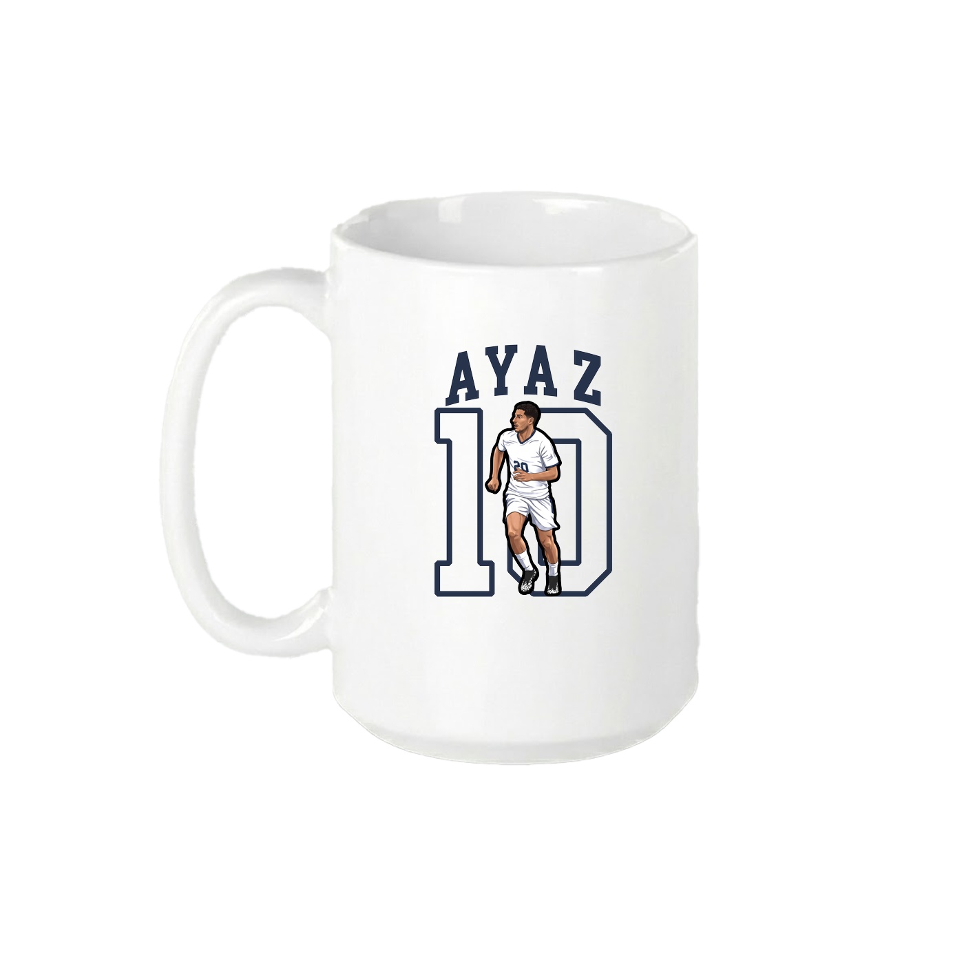 15oz Coffee Mug — Shirsey in White