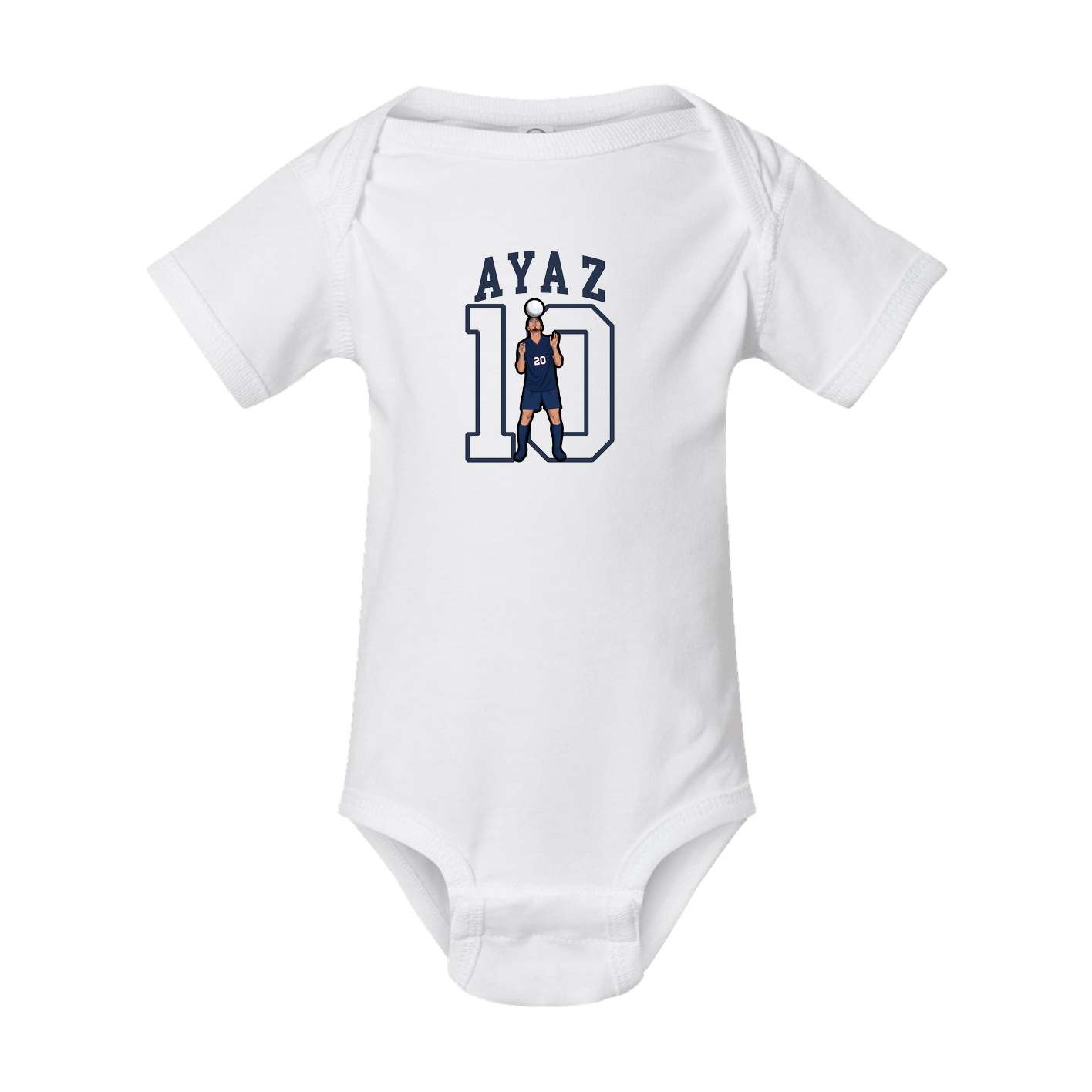 Baby Onesie — Shirsey in White