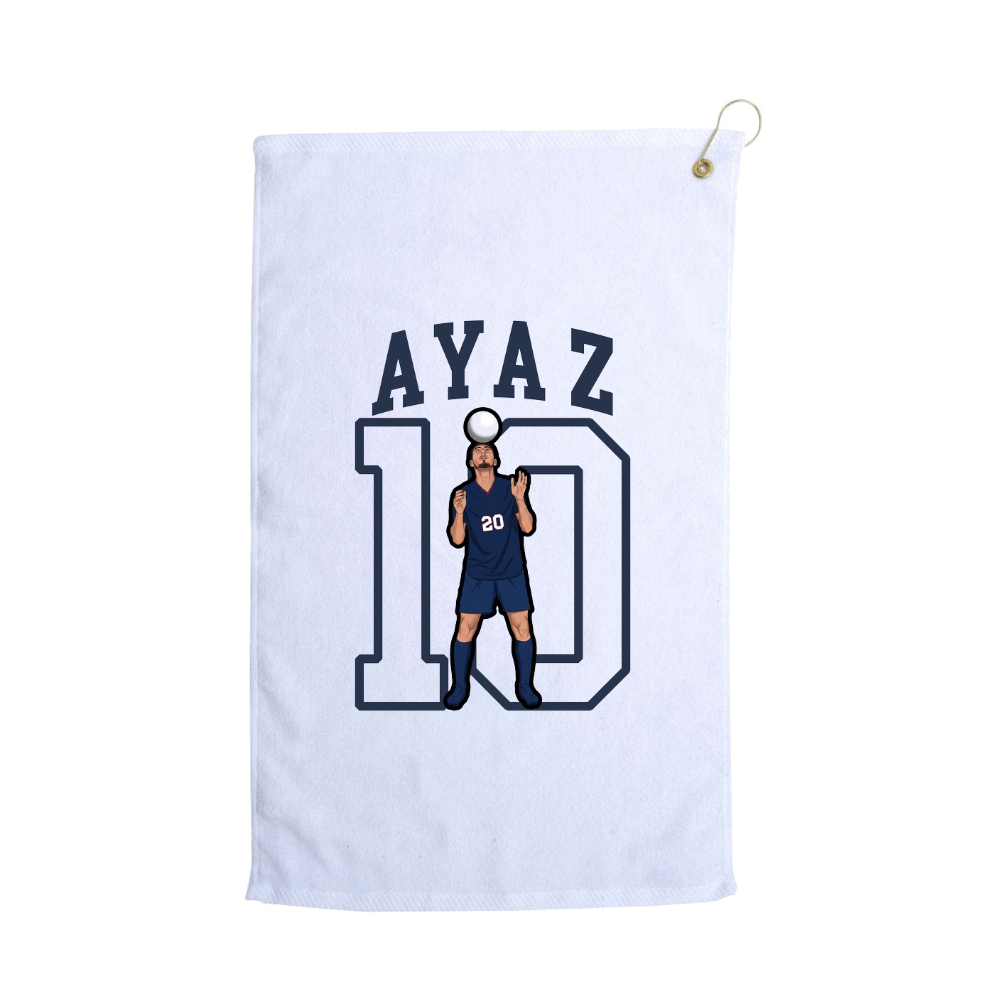 Golf Towel — Shirsey in White