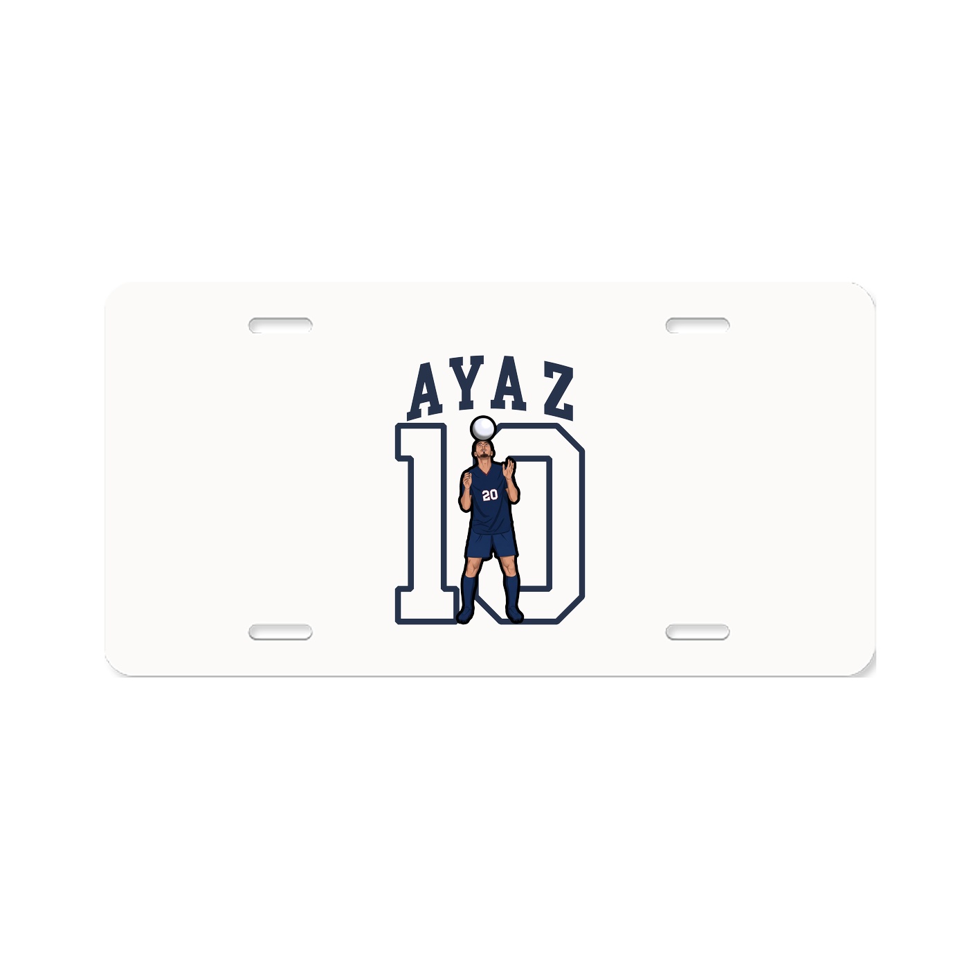 License Plate — Shirsey in Classic