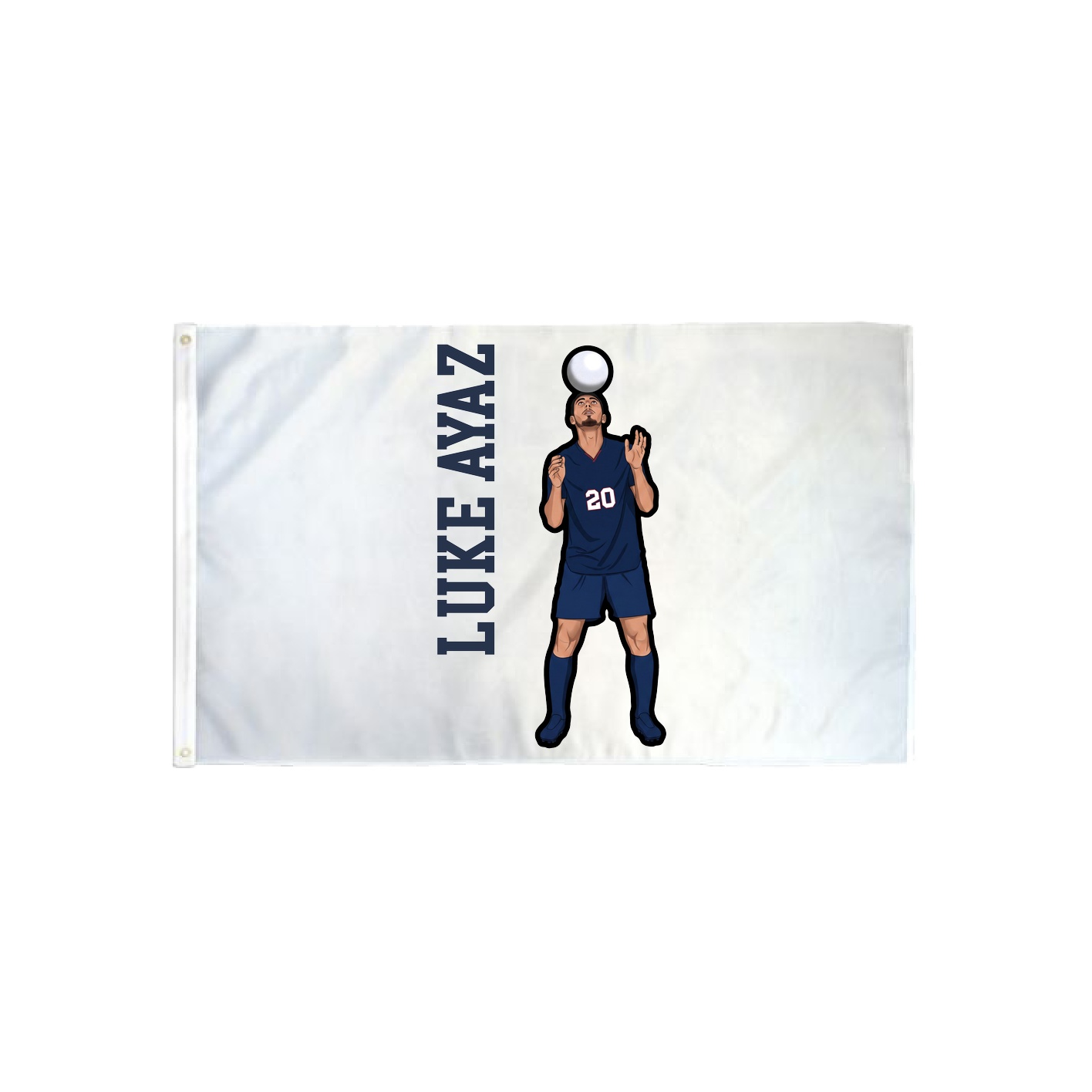 3x5 Flag — Name Vertical in Classic