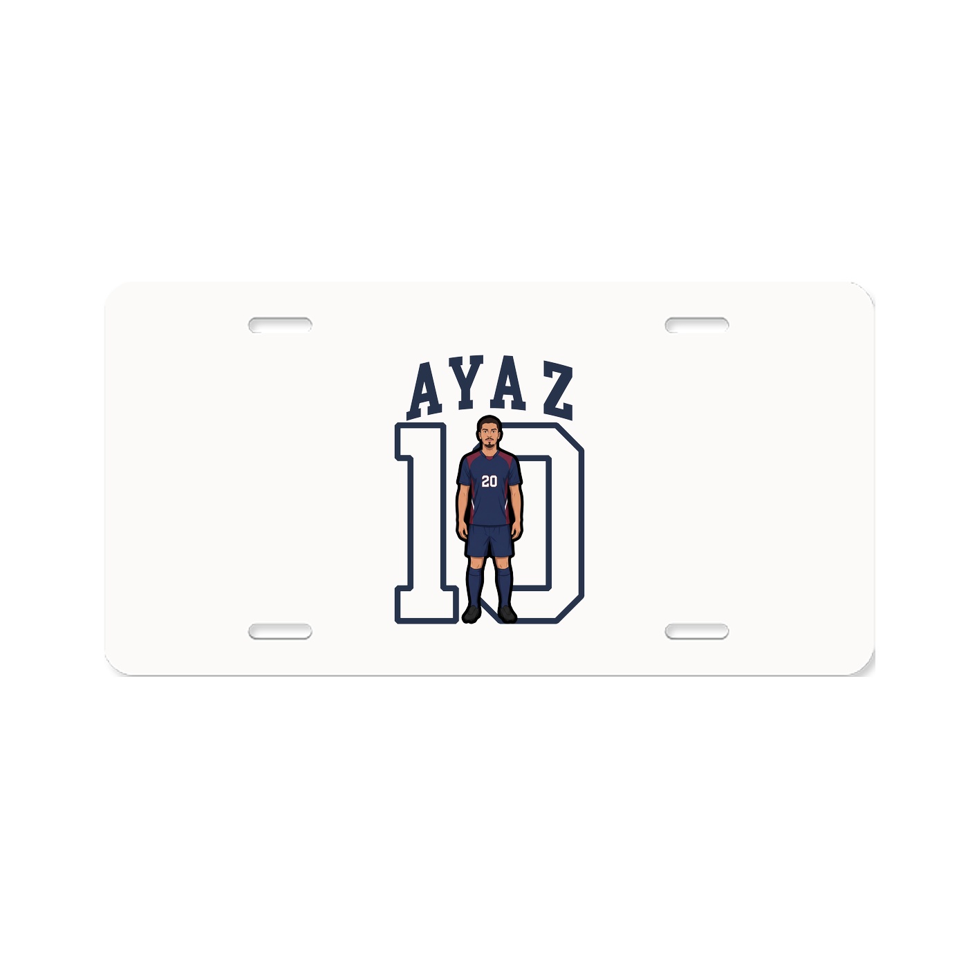 License Plate — Shirsey in Classic
