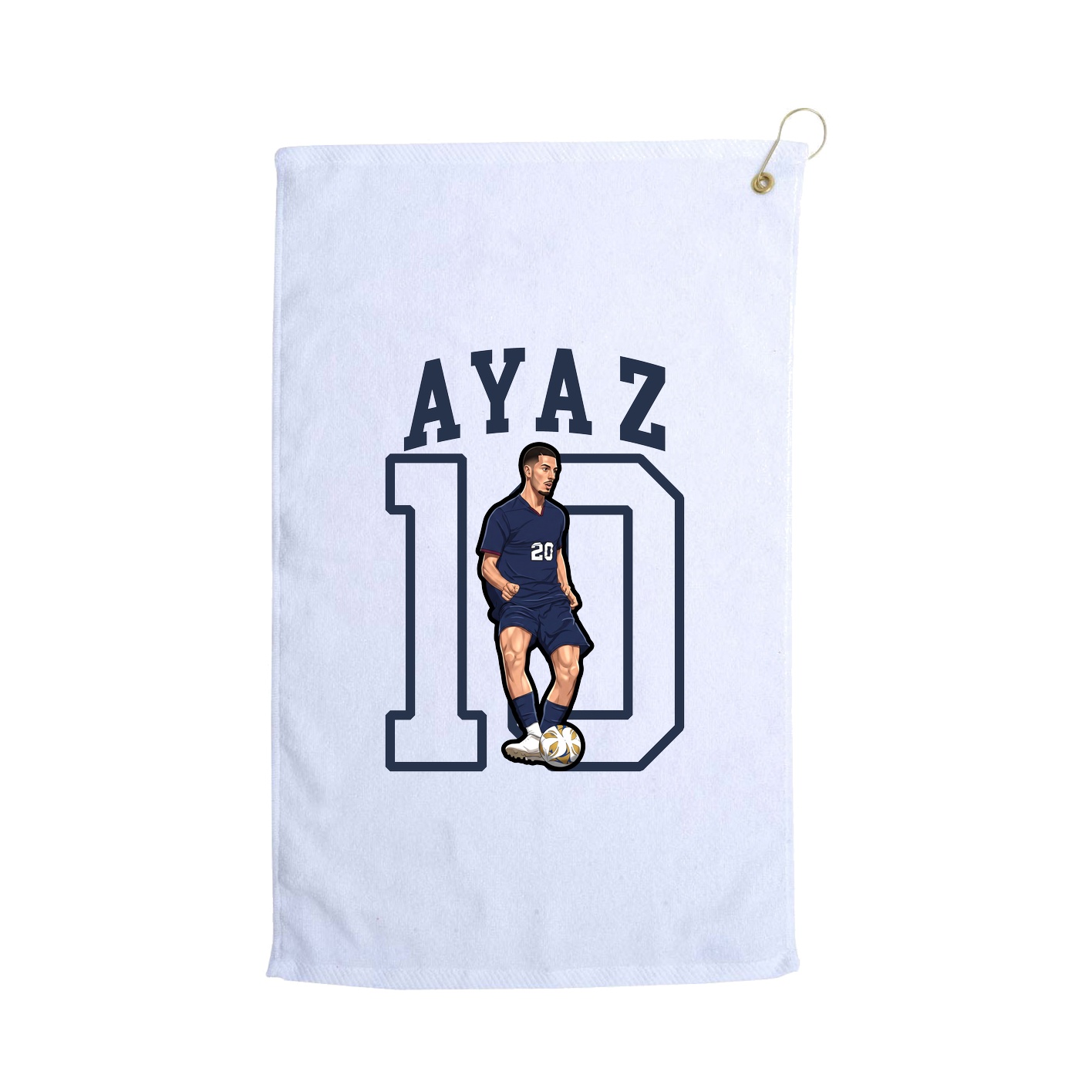 Golf Towel — Shirsey in White