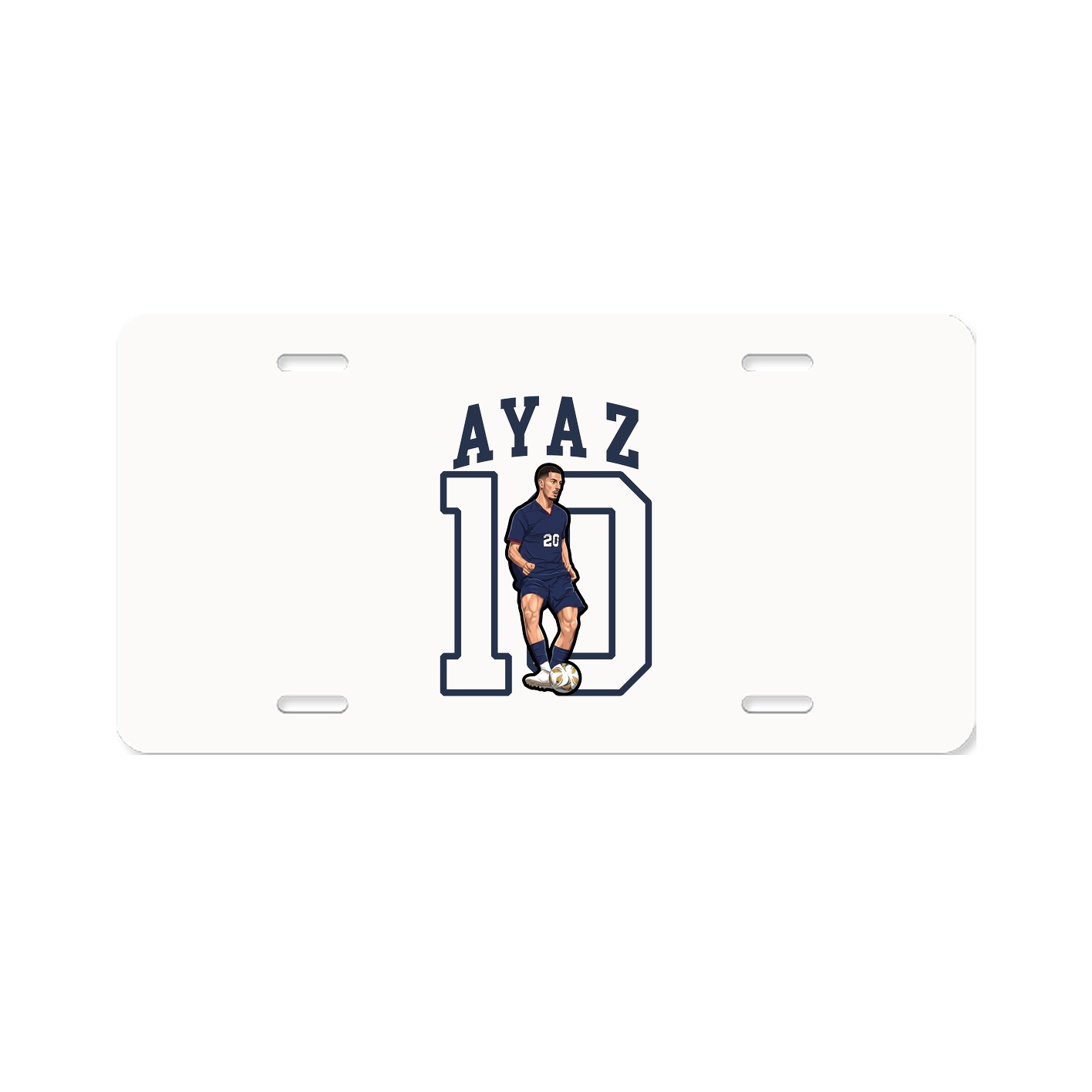 Aluminum License Plate