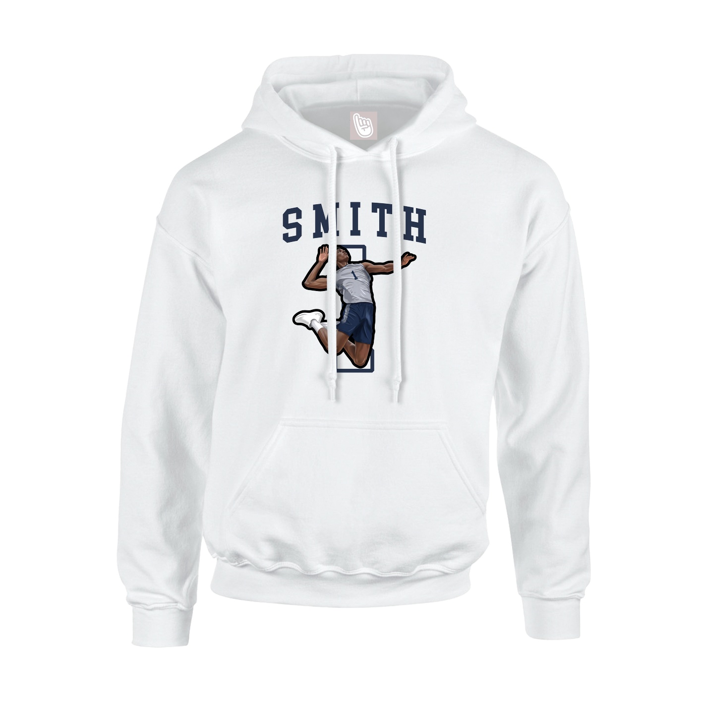 Hoodie — Shirsey in White