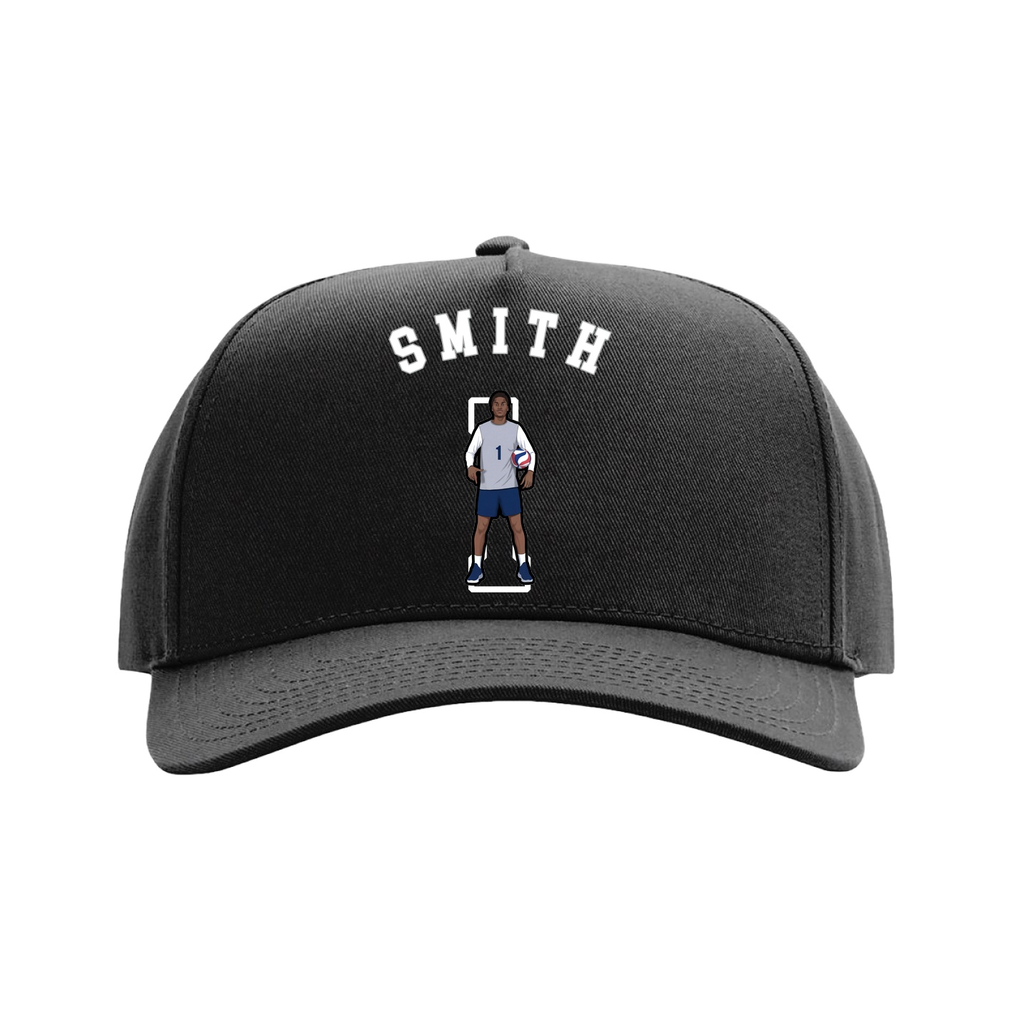 Full Fabric Five-Panel Champ Cap