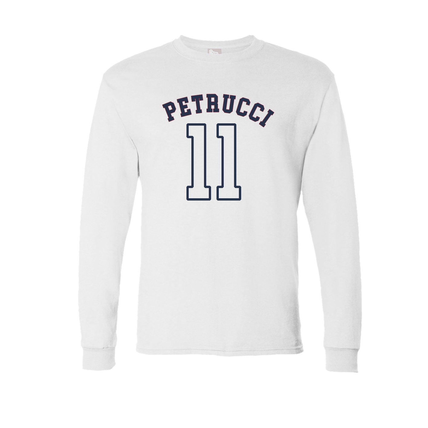 Long Sleeve Tee — Shirsey Arch in White