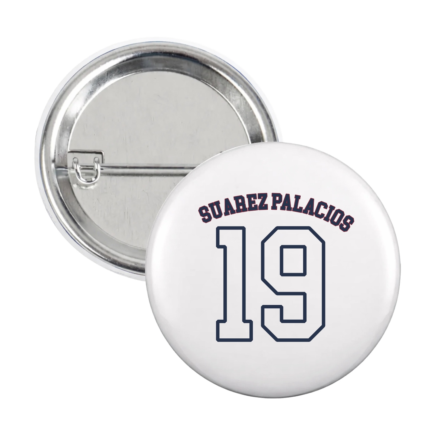 Game Day Button — Shirsey Arch in White