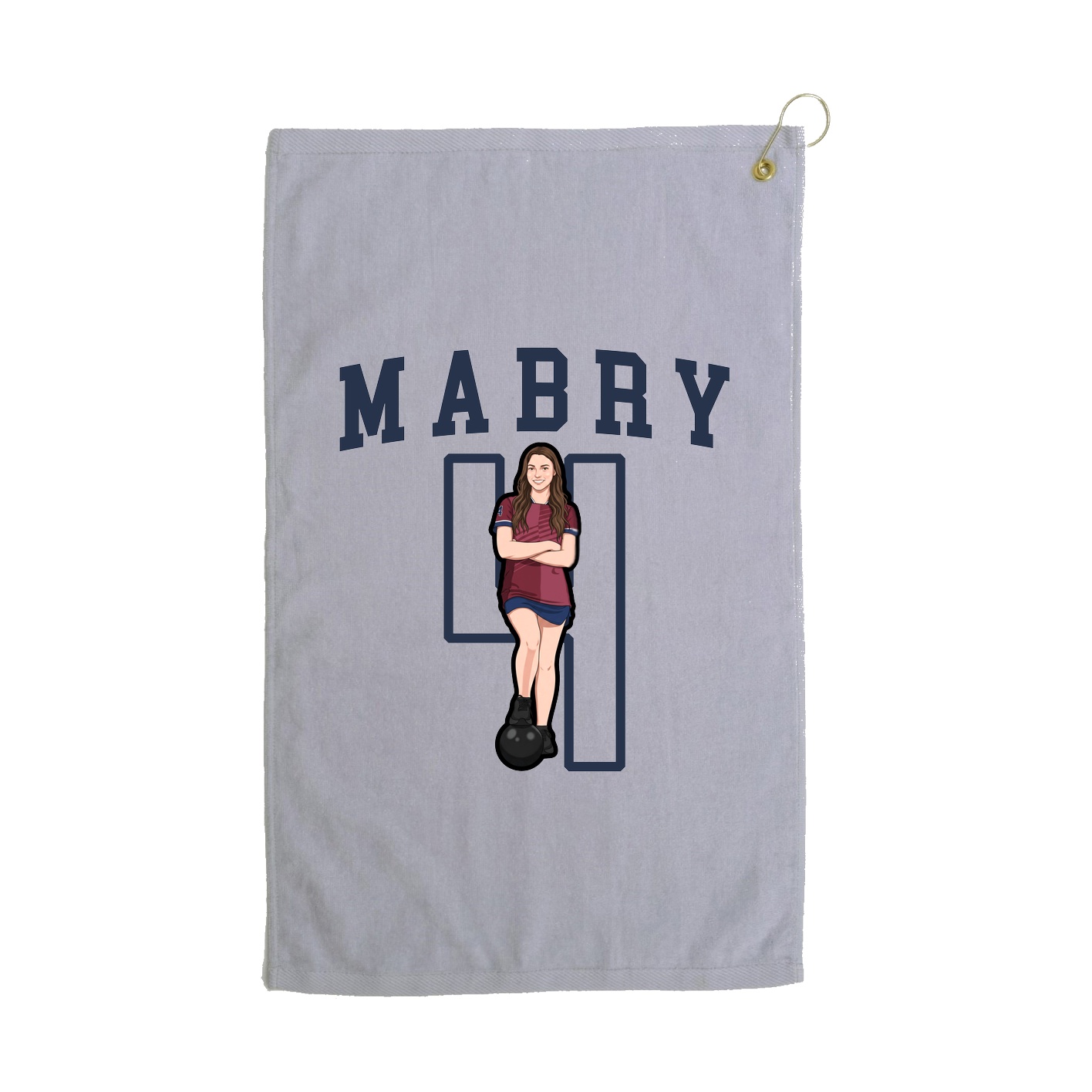 Golf Towel — Shirsey in Grey