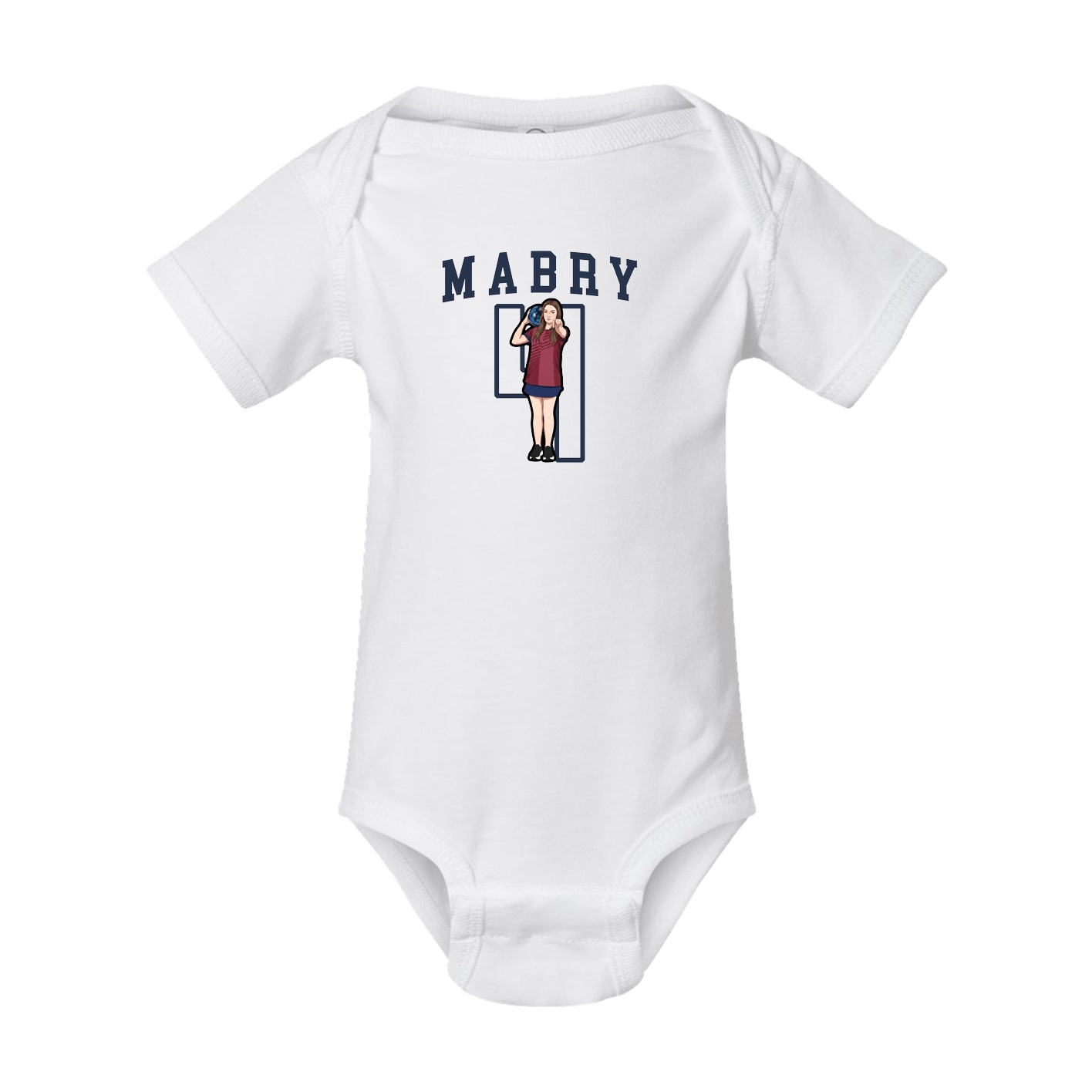 Baby Onesie — Shirsey in White