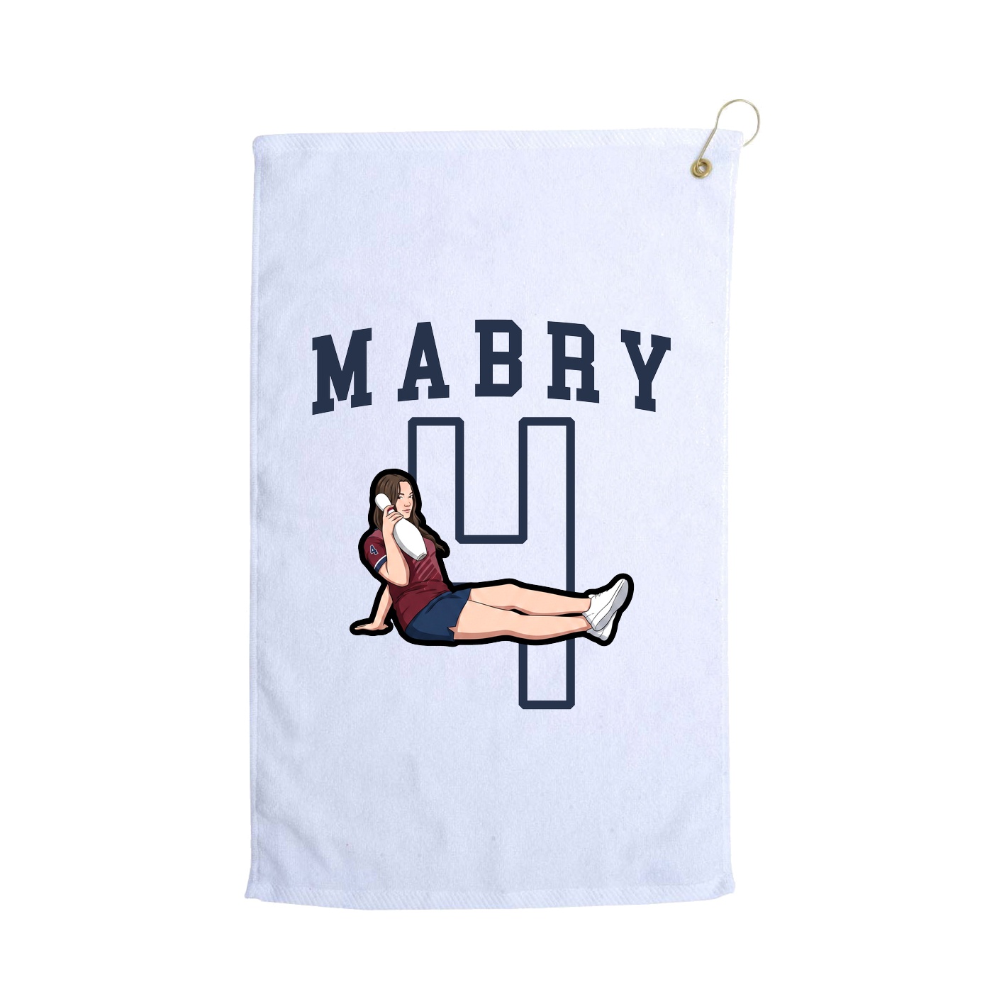 Golf Towel — Shirsey in White