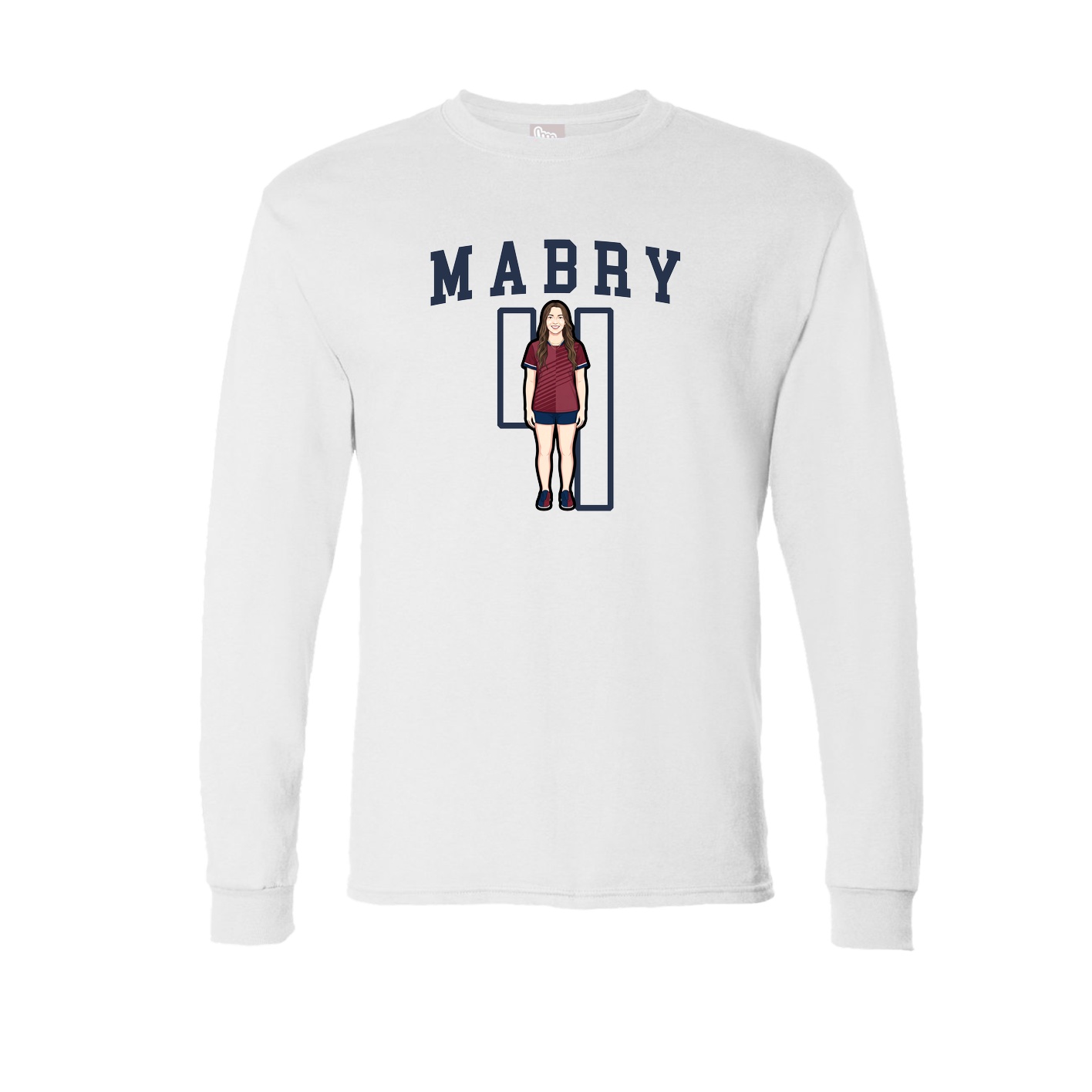 Long Sleeve Tee — Shirsey in White