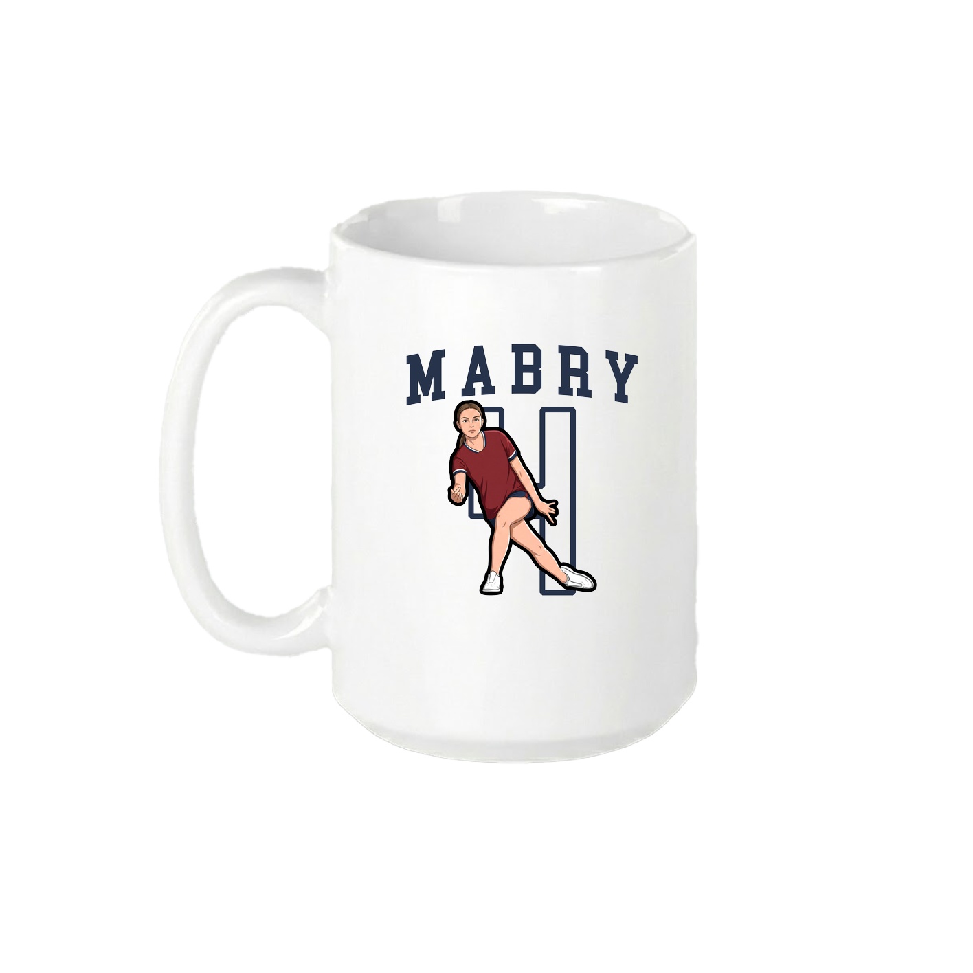 15oz Coffee Mug — Shirsey in White