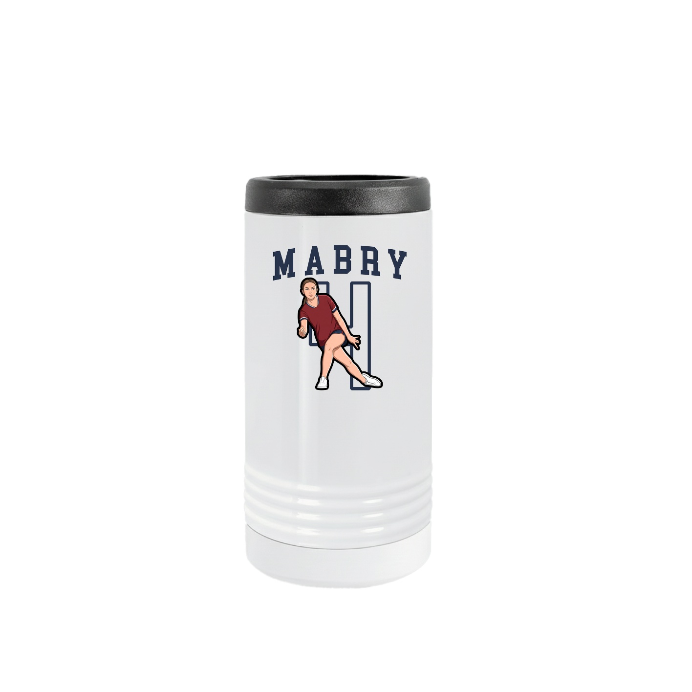 Slim Beverage Holder — Shirsey in White