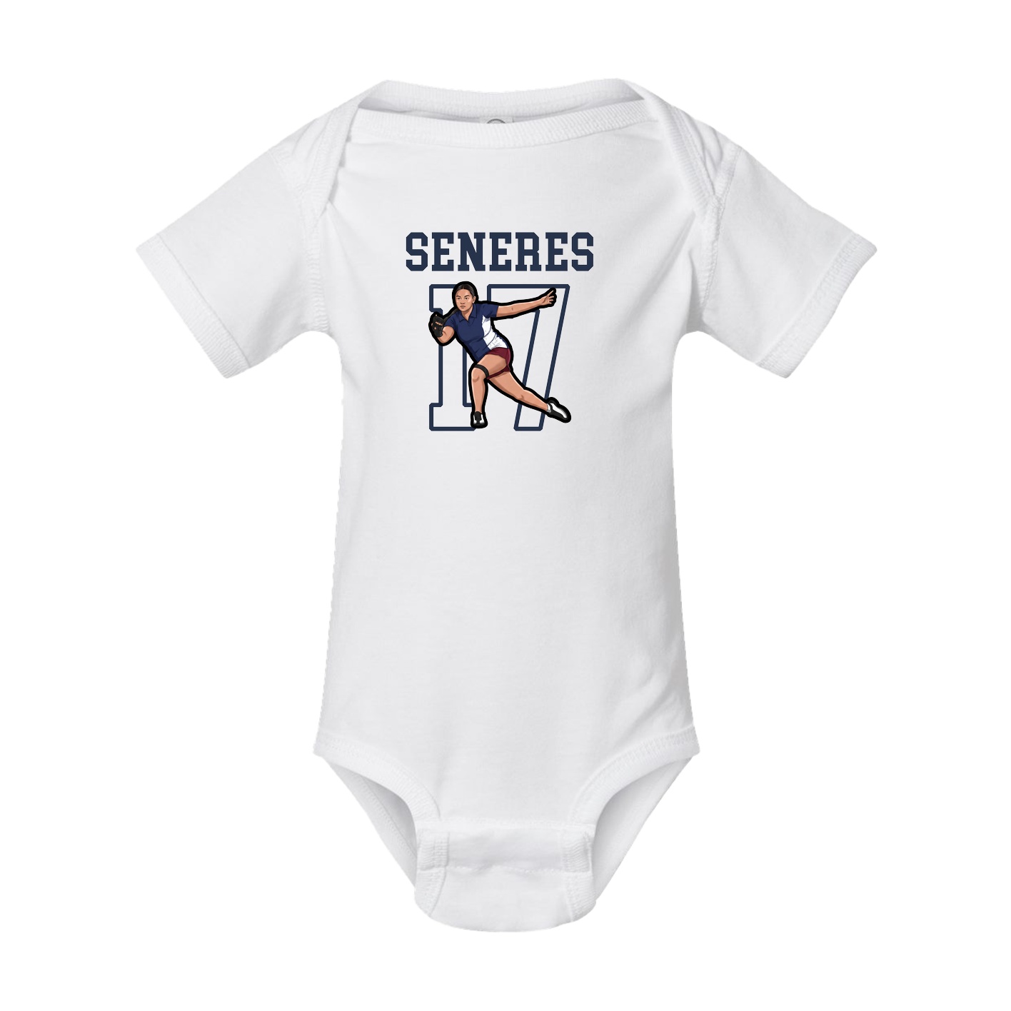 Baby Onesie — Shirsey in White